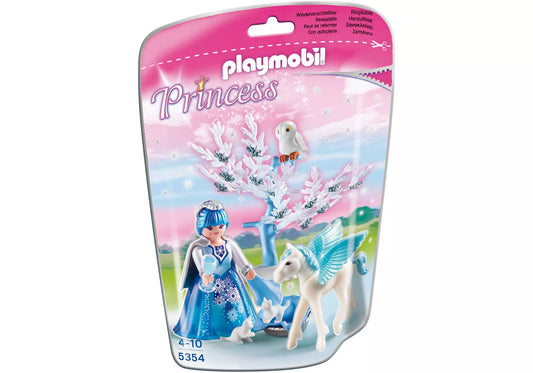 Playmobil 5354 Princess Winterkönigin mit Pegasusbaby - plegobil