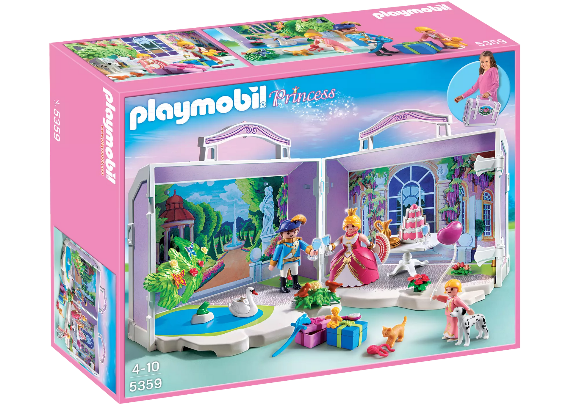Playmobil 5359 Princess Mitnehm Prinzessinnen Geburtstag - plegobil