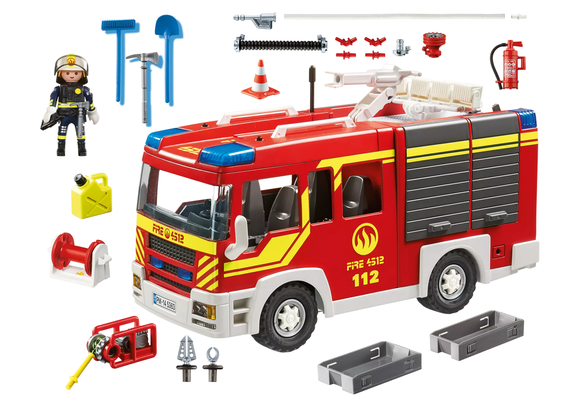 Playmobil 5363 City Action Löschgruppenfahrzeug mit Licht und Sound - plegobil