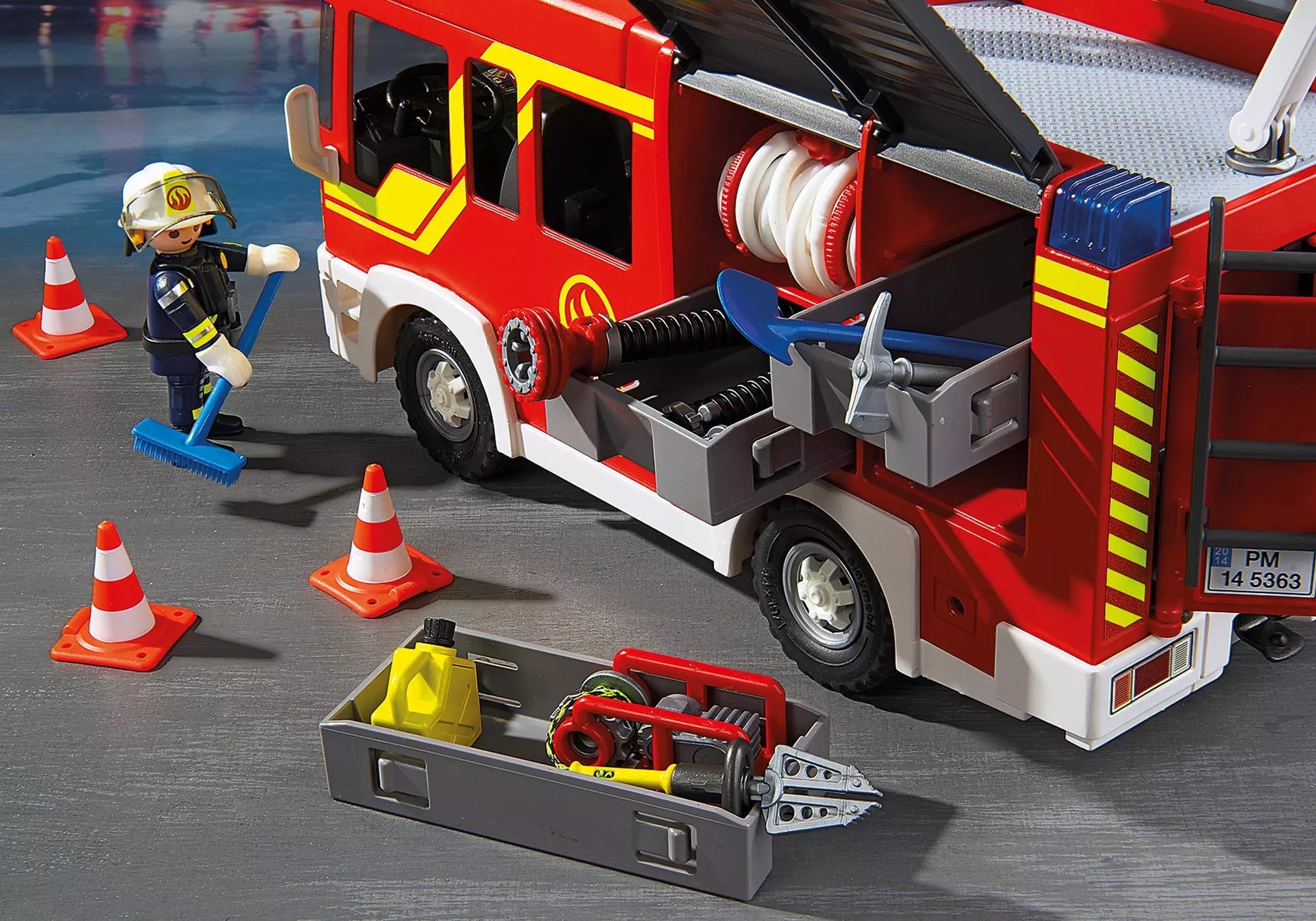 Playmobil 5363 City Action Löschgruppenfahrzeug mit Licht und Sound - plegobil