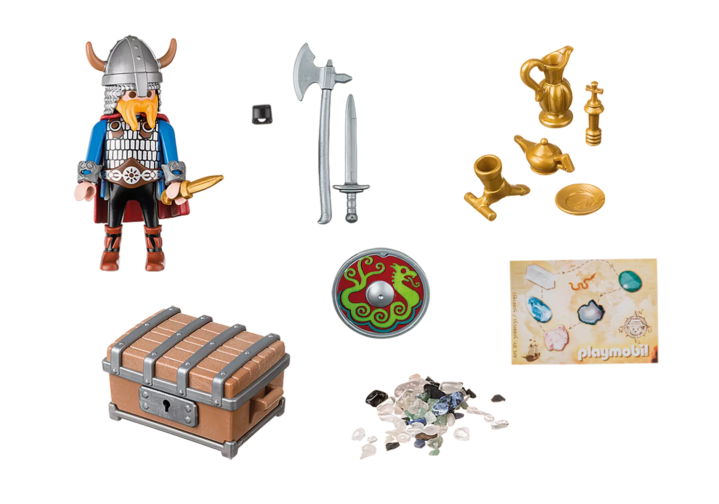Playmobil 5371 Special Plus Wikinger mit Goldschatz - plegobil