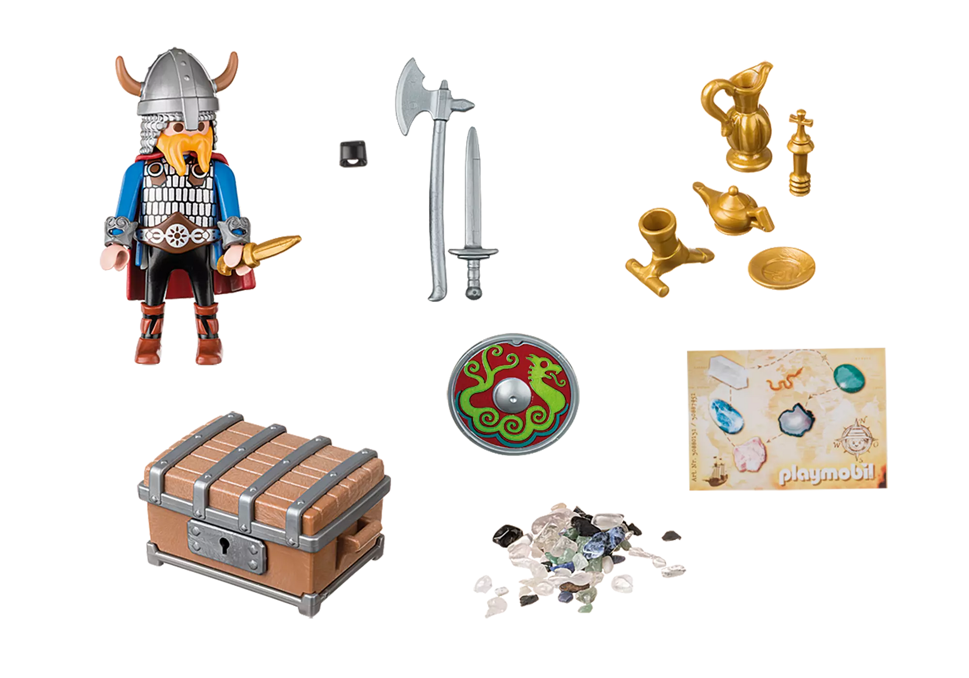 Playmobil 5371 Special Plus Wikinger mit Goldschatz - plegobil