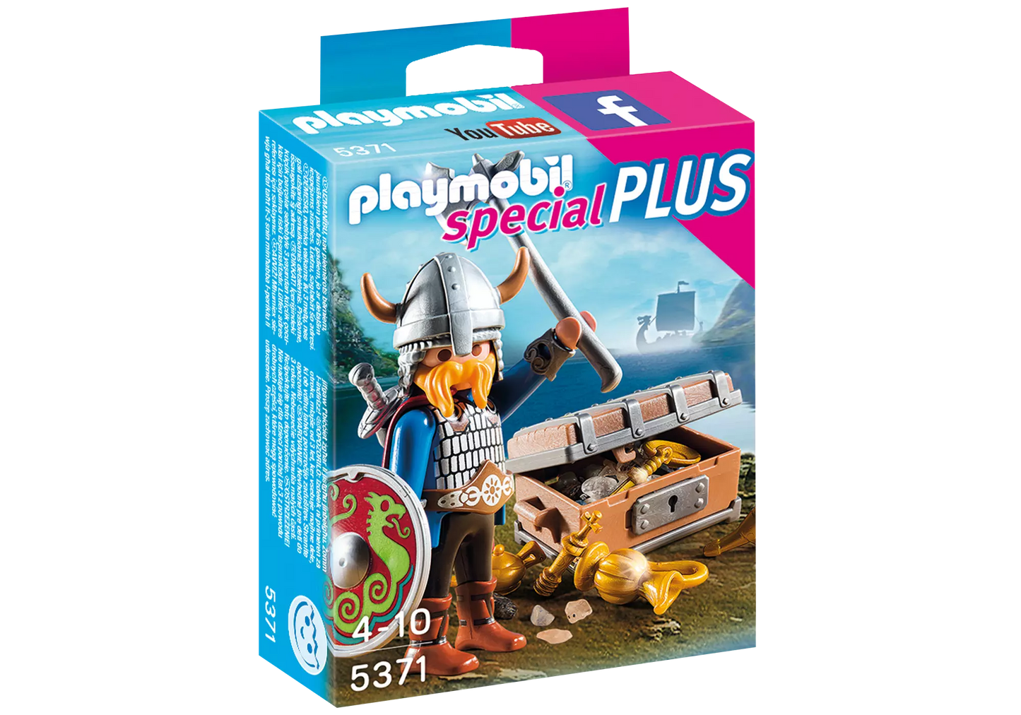 Playmobil 5371 Special Plus Wikinger mit Goldschatz - plegobil