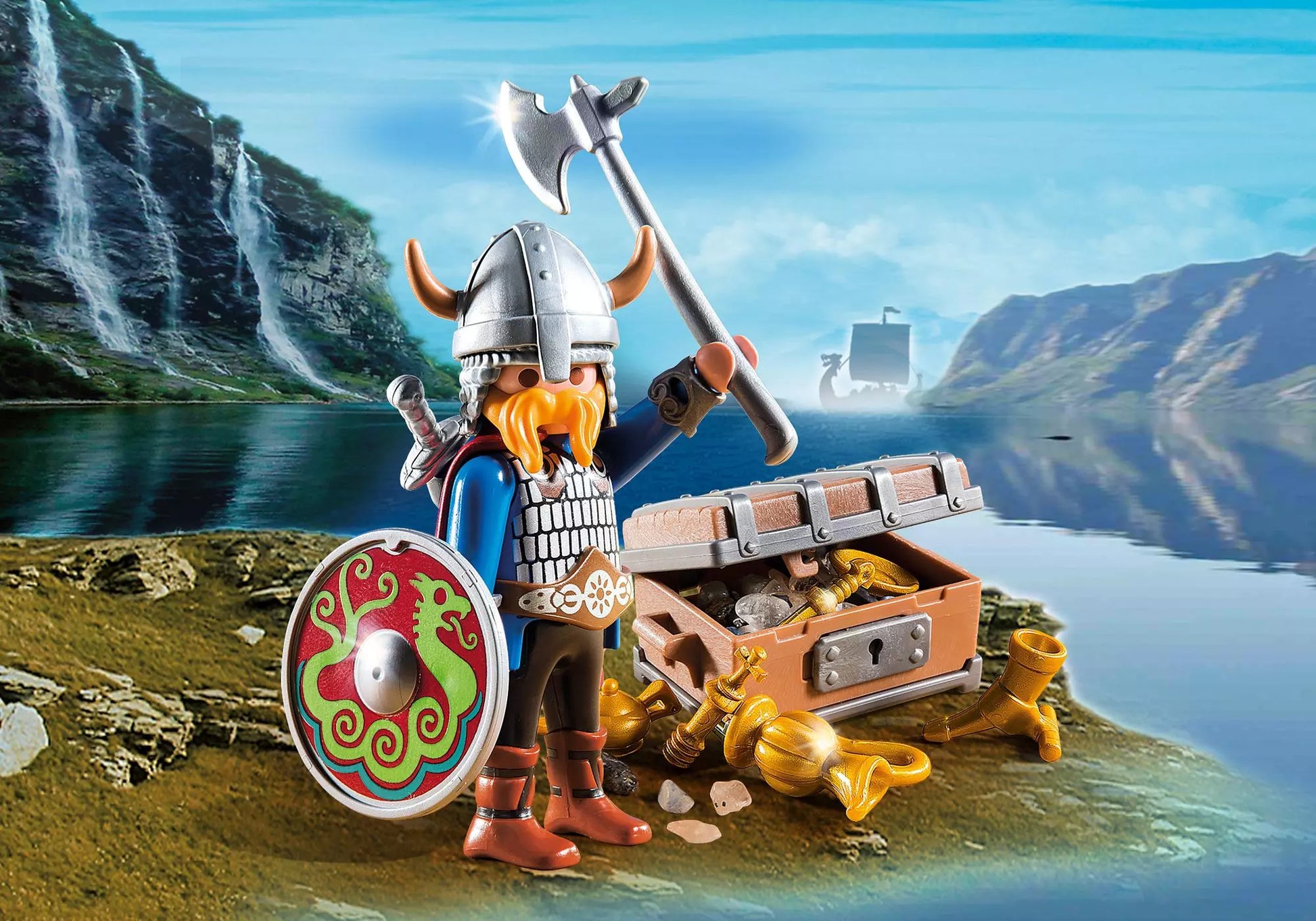 Playmobil 5371 Special Plus Wikinger mit Goldschatz - plegobil
