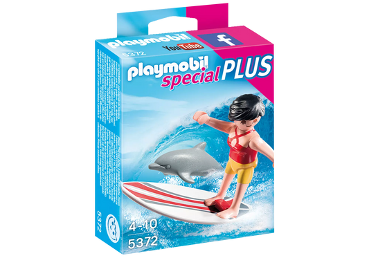 Playmobil 5372 Special Plus Surferin mit Delfin - plegobil