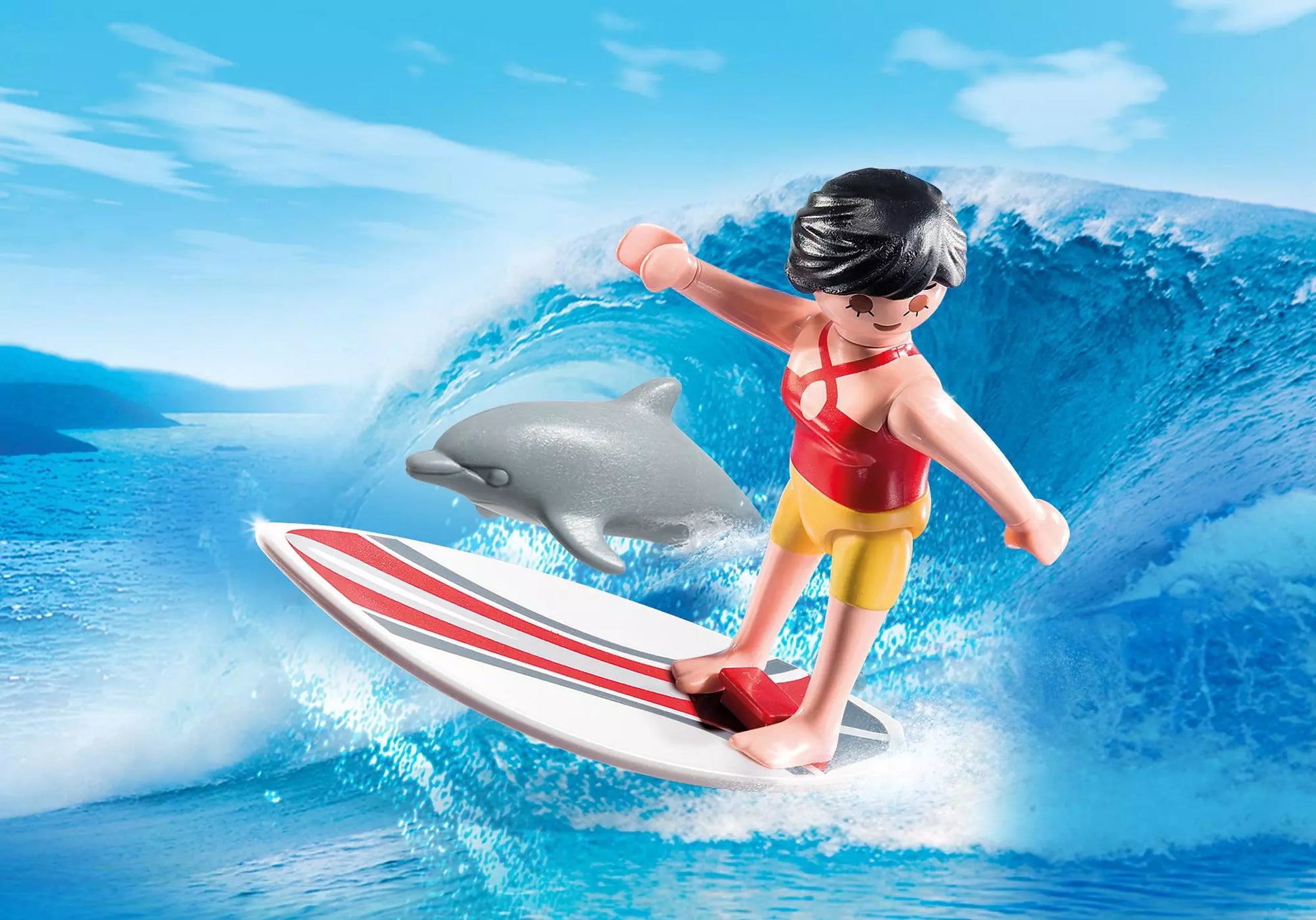 Playmobil 5372 Special Plus Surferin mit Delfin - plegobil