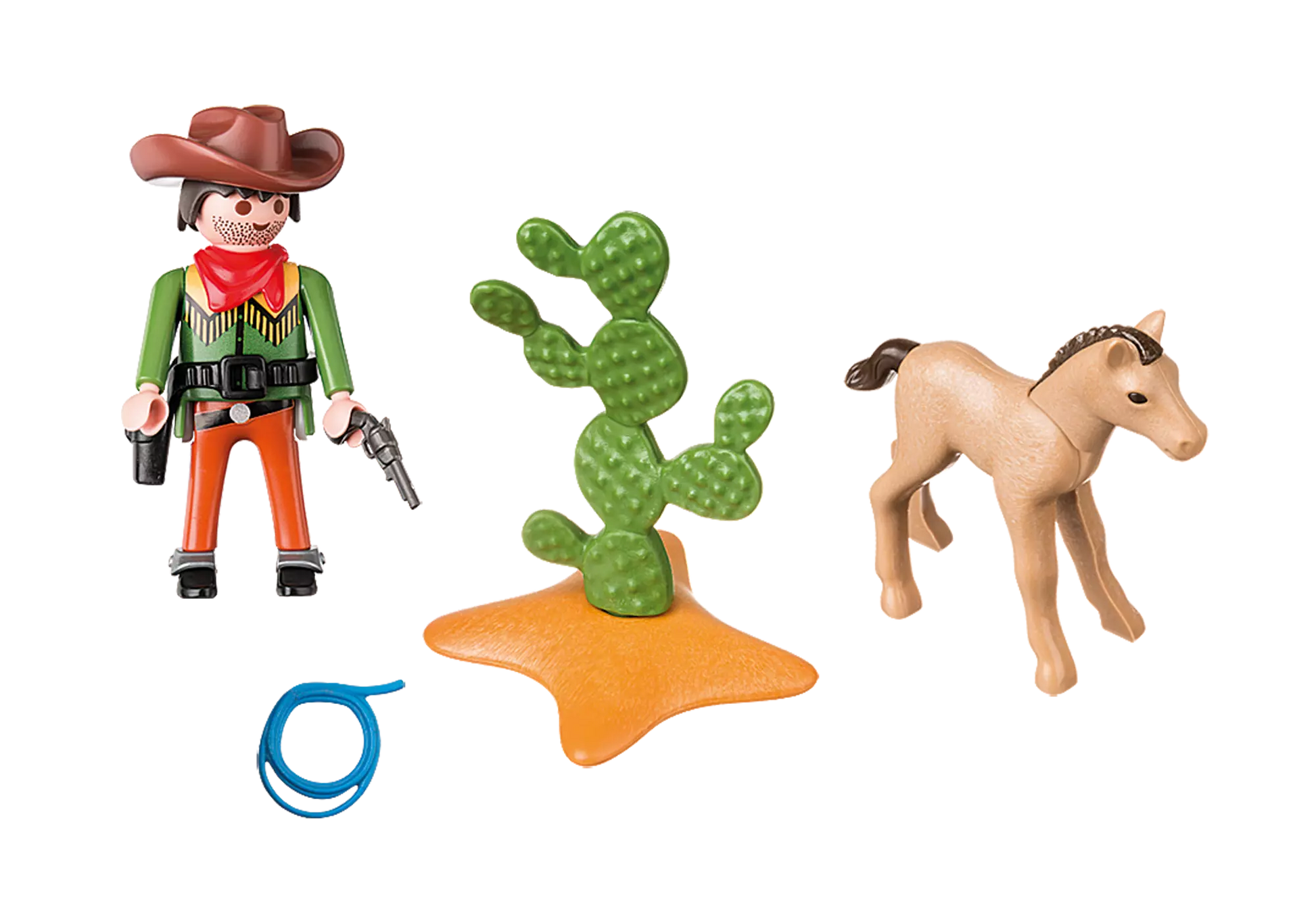 Playmobil 5373 Special Plus Cowboy mit Fohlen - plegobil