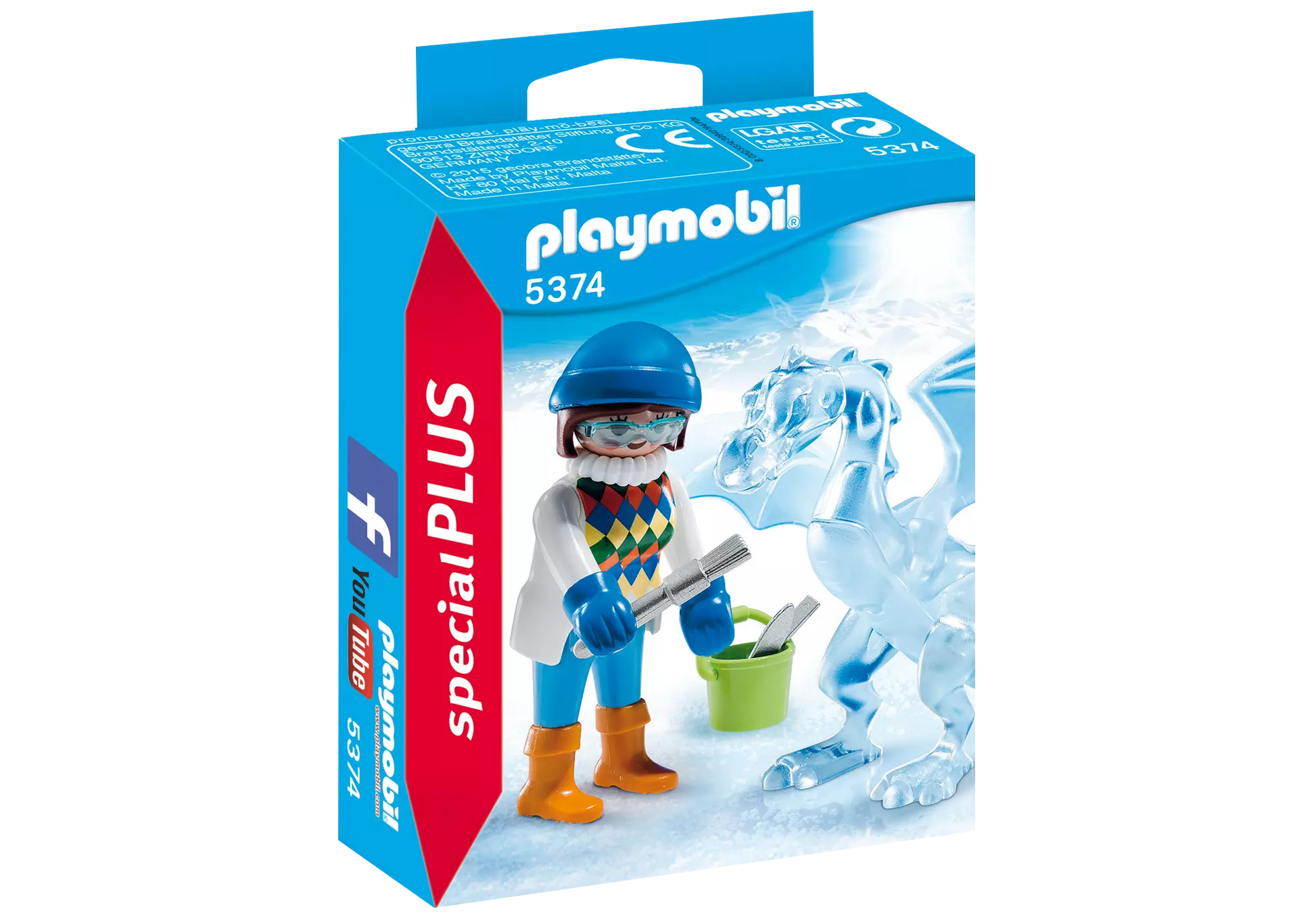 Playmobil 5374 Special Plus Künstlerin mit Eisskulptur - plegobil