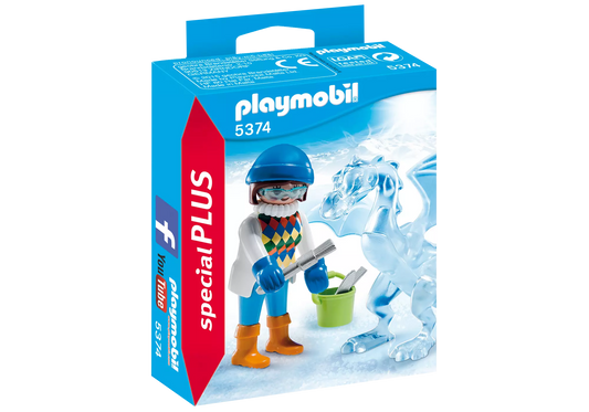 Playmobil 5374 Special Plus Künstlerin mit Eisskulptur - plegobil