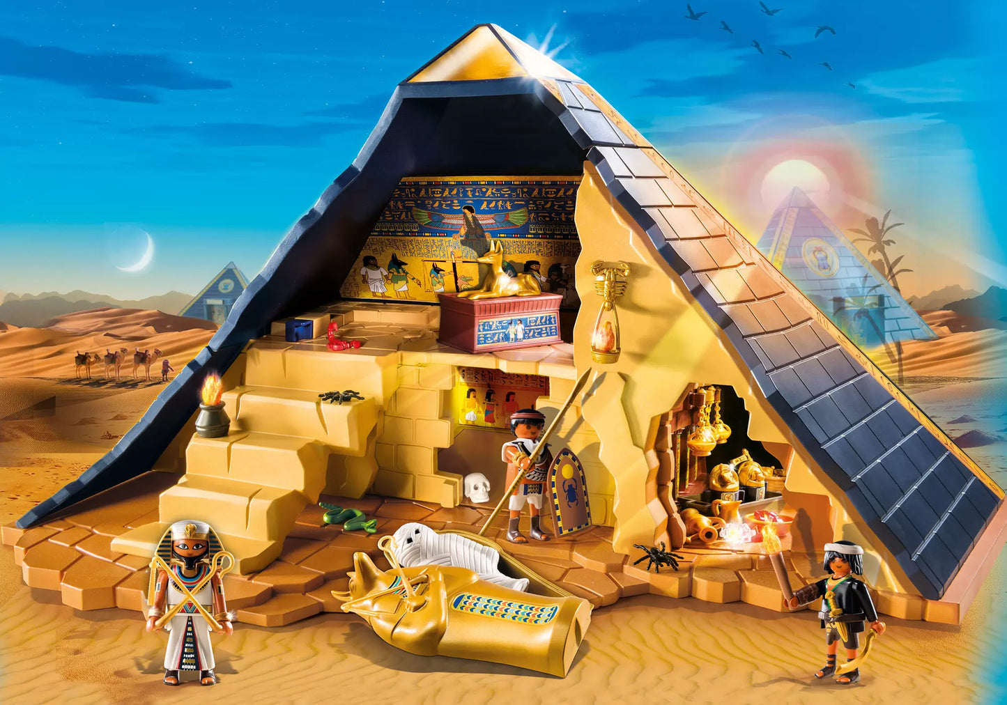 Playmobil 5386 History Pyramide des Pharao - plegobil