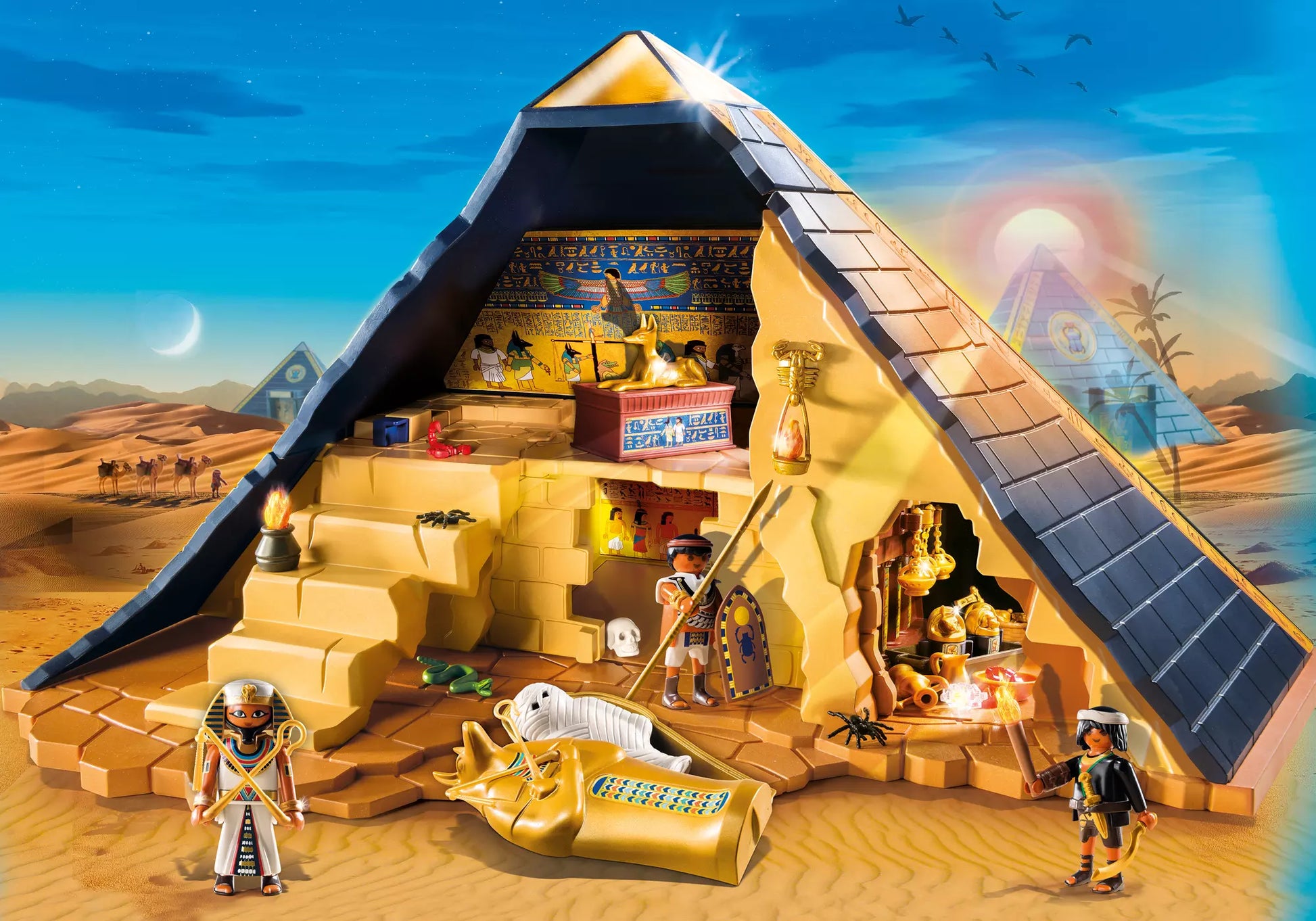 Playmobil 5386 History Pyramide des Pharao - plegobil