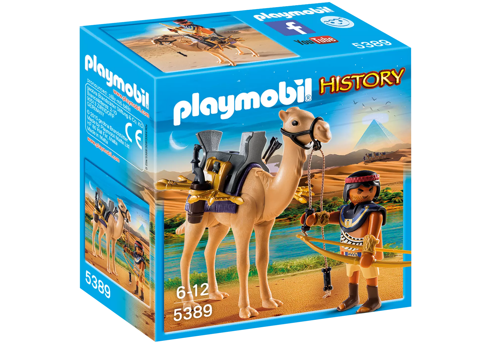 Playmobil 5389 History Ägyptischer Kamelkämpfer - plegobil