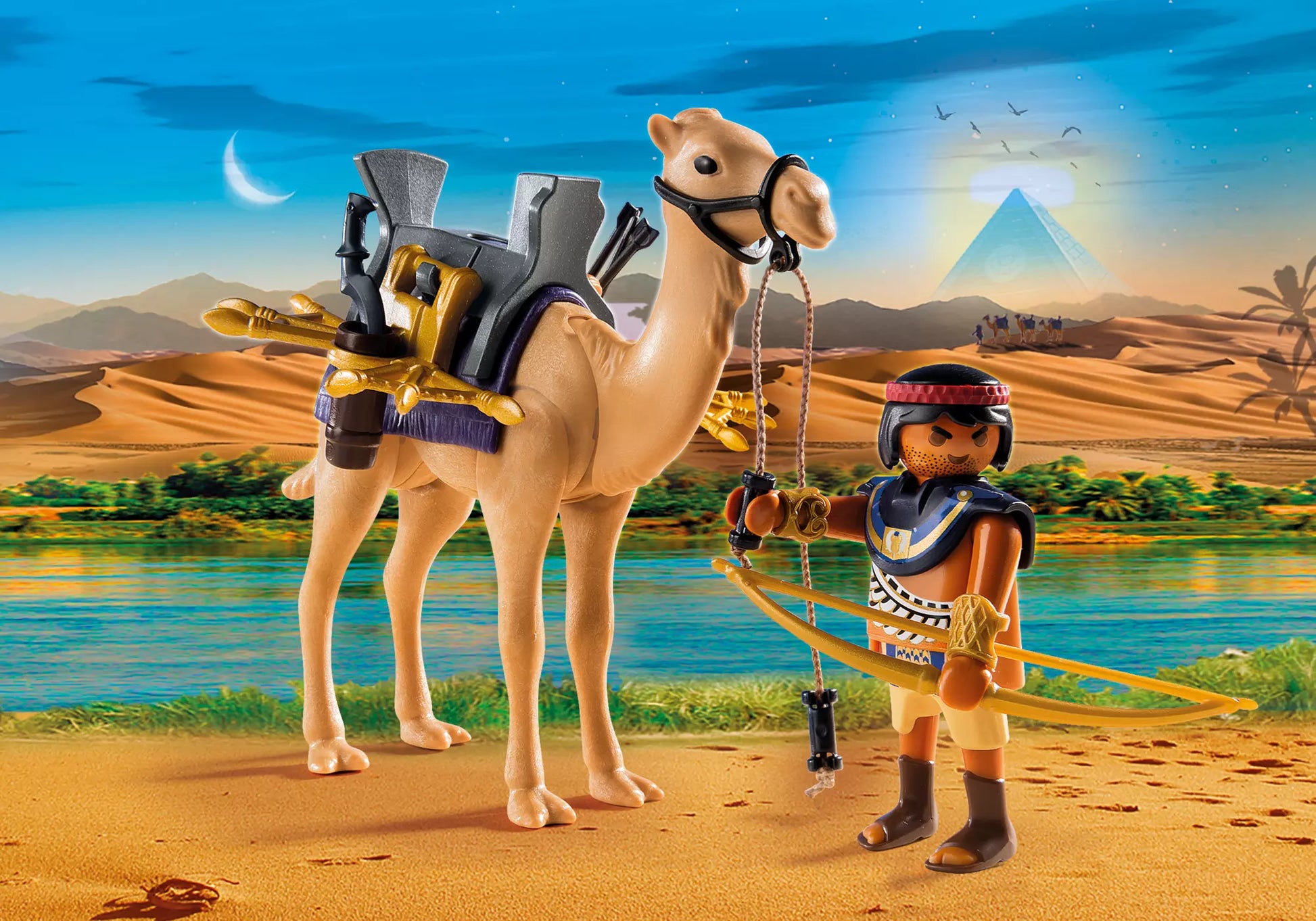 Playmobil 5389 History Ägyptischer Kamelkämpfer - plegobil