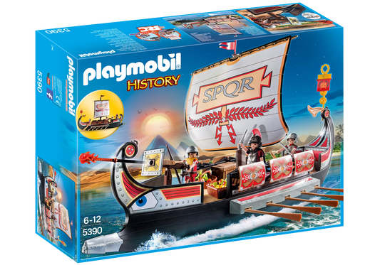 Playmobil 5390 History Römische Galeere - plegobil