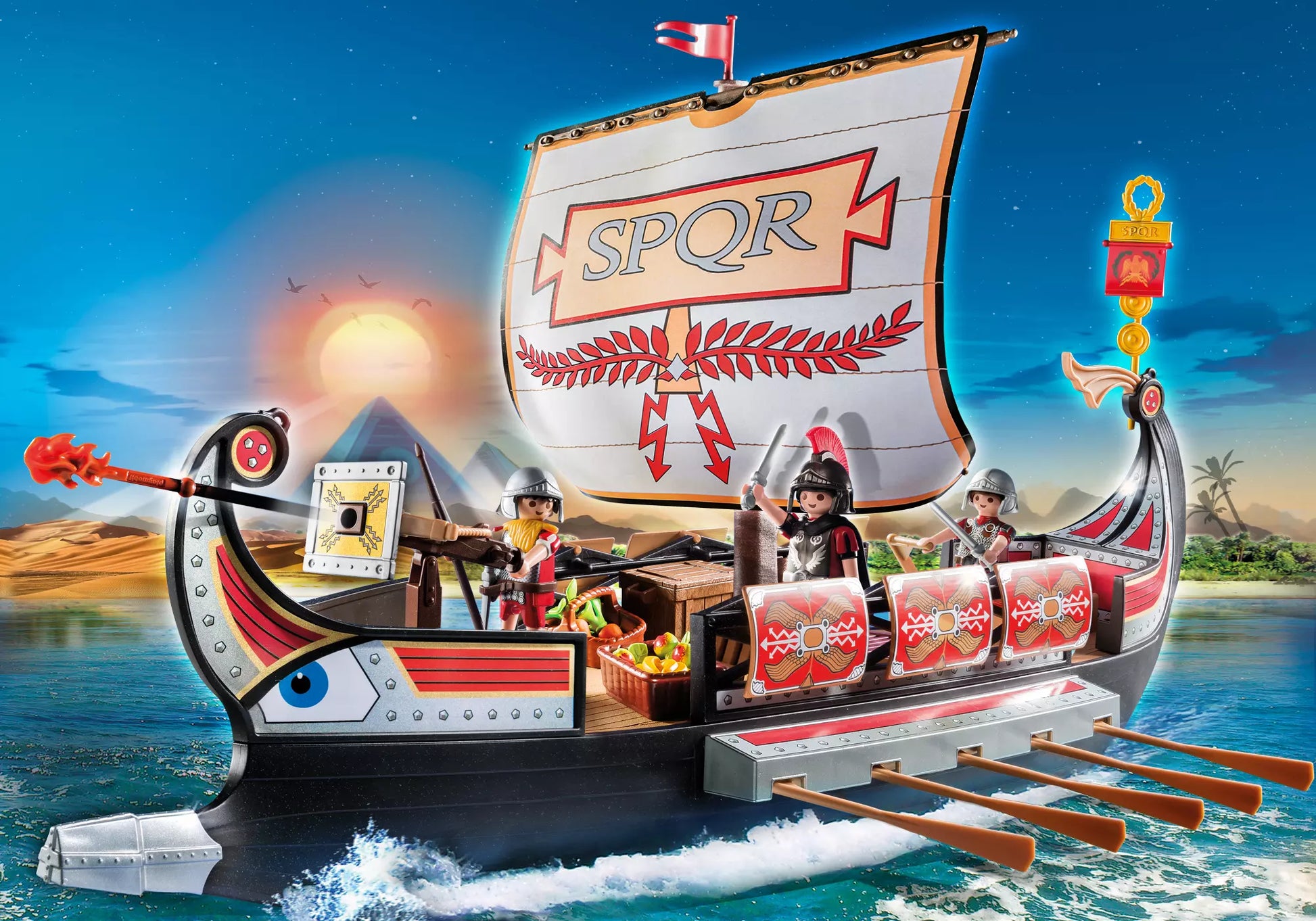 Playmobil 5390 History Römische Galeere - plegobil