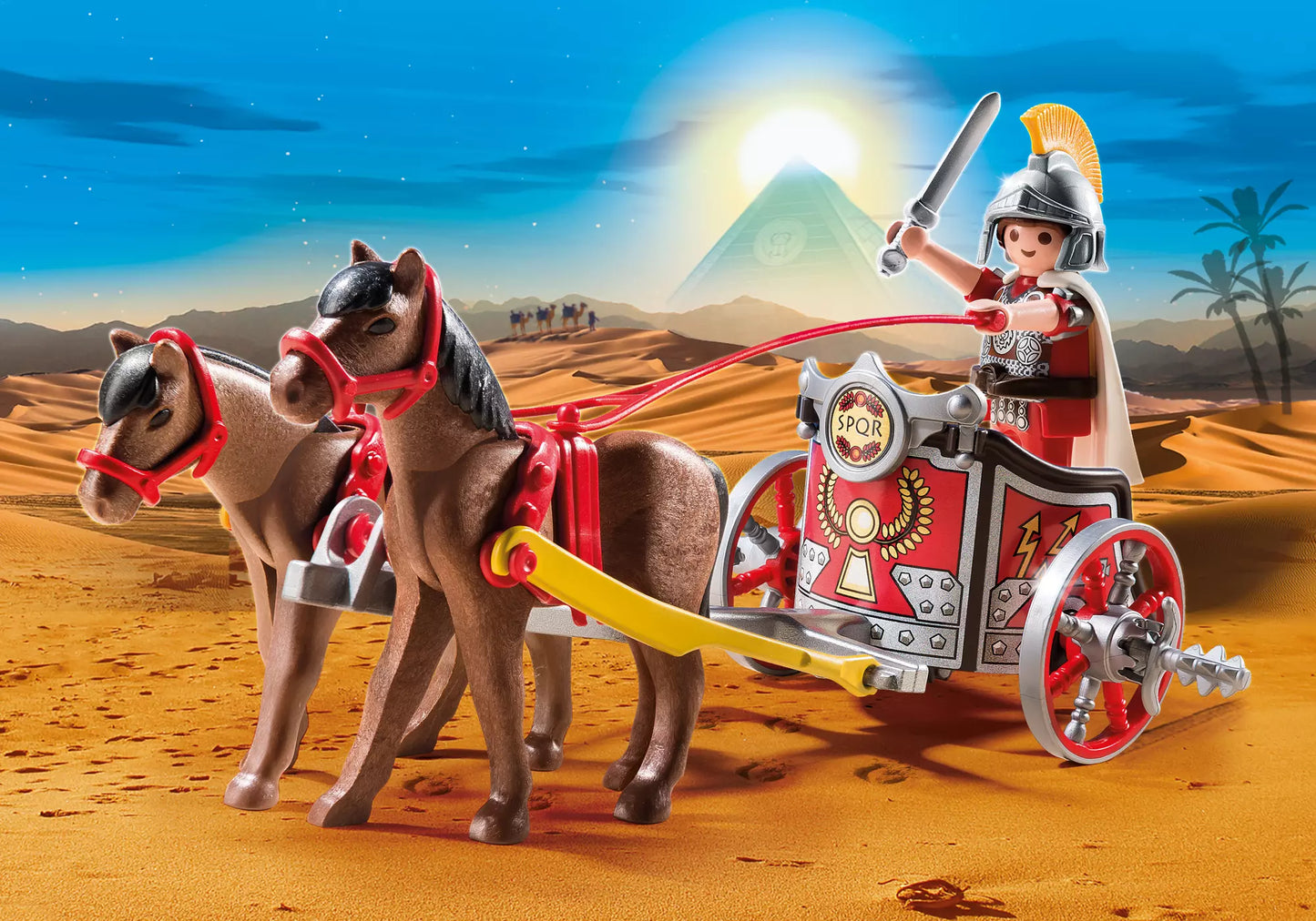 Playmobil 5391 History Römer Streitwagen - plegobil