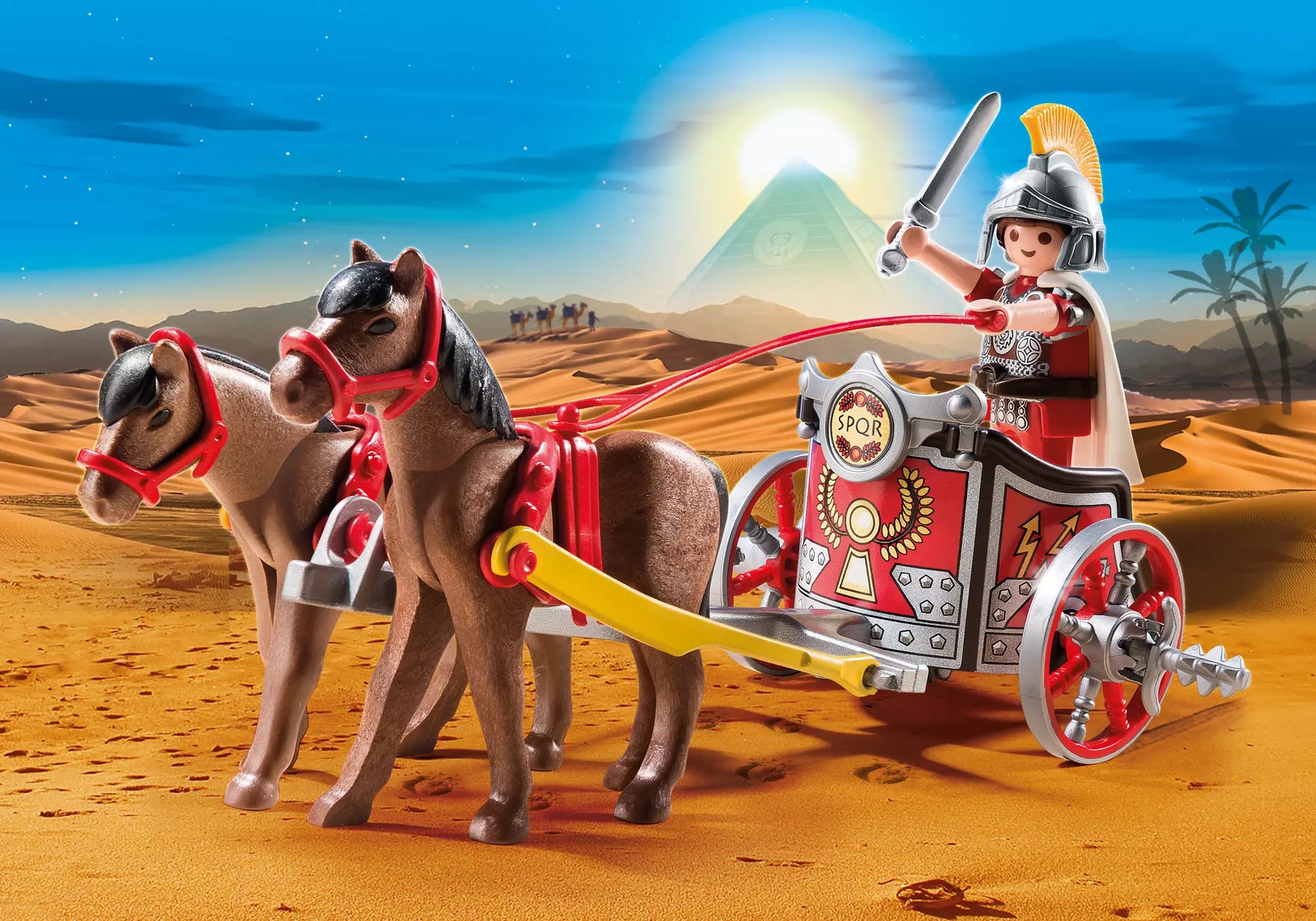 Playmobil 5391 History Römer Streitwagen - plegobil