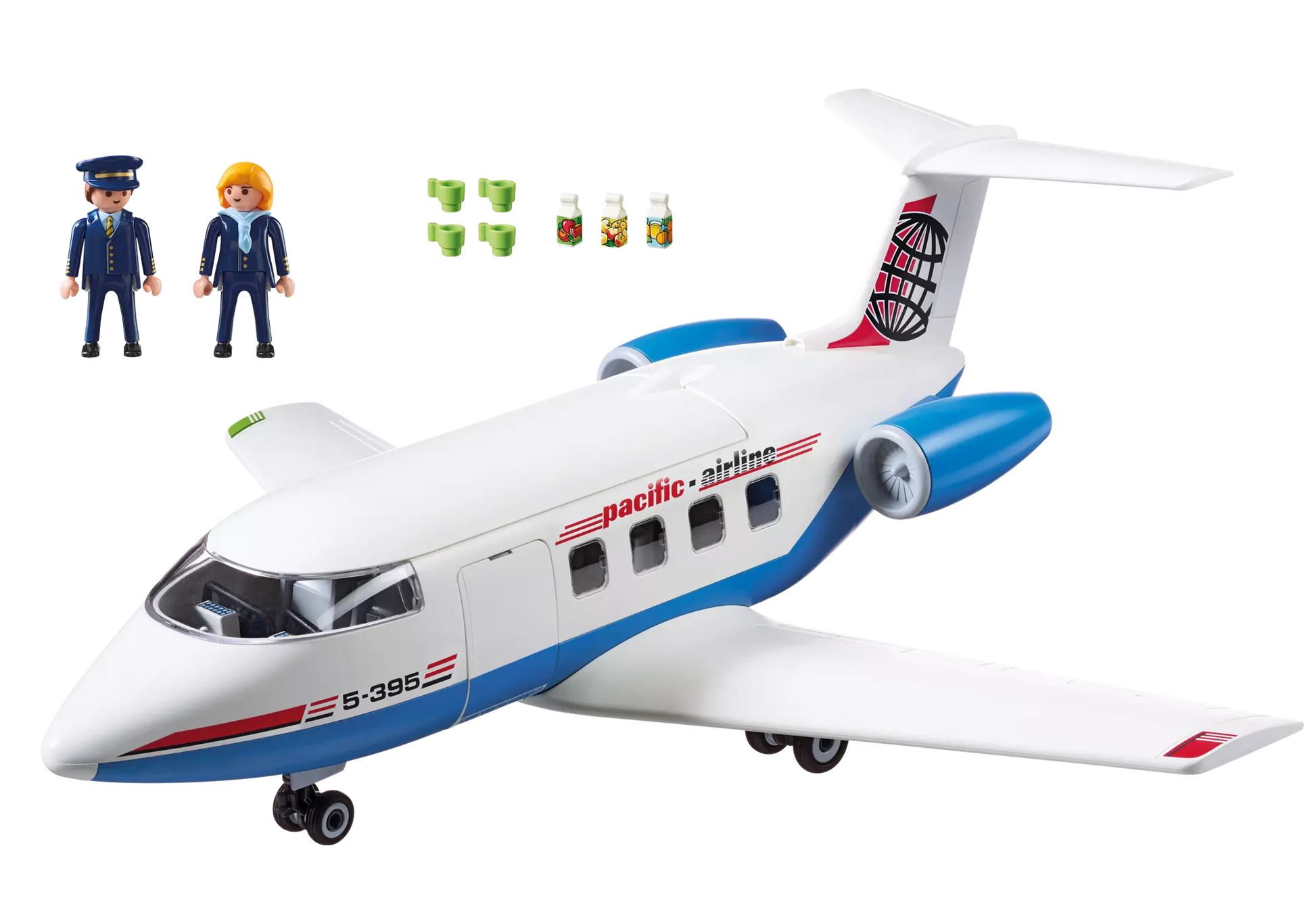 Playmobil 5395 City Action Passagierflugzeug - plegobil