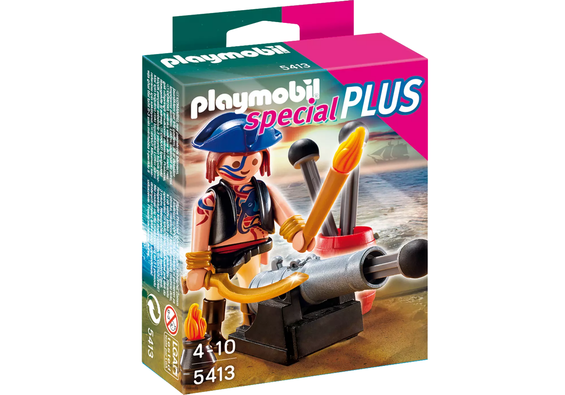 Playmobil 5413 Special Plus Piratenangriff mit Kanone - plegobil