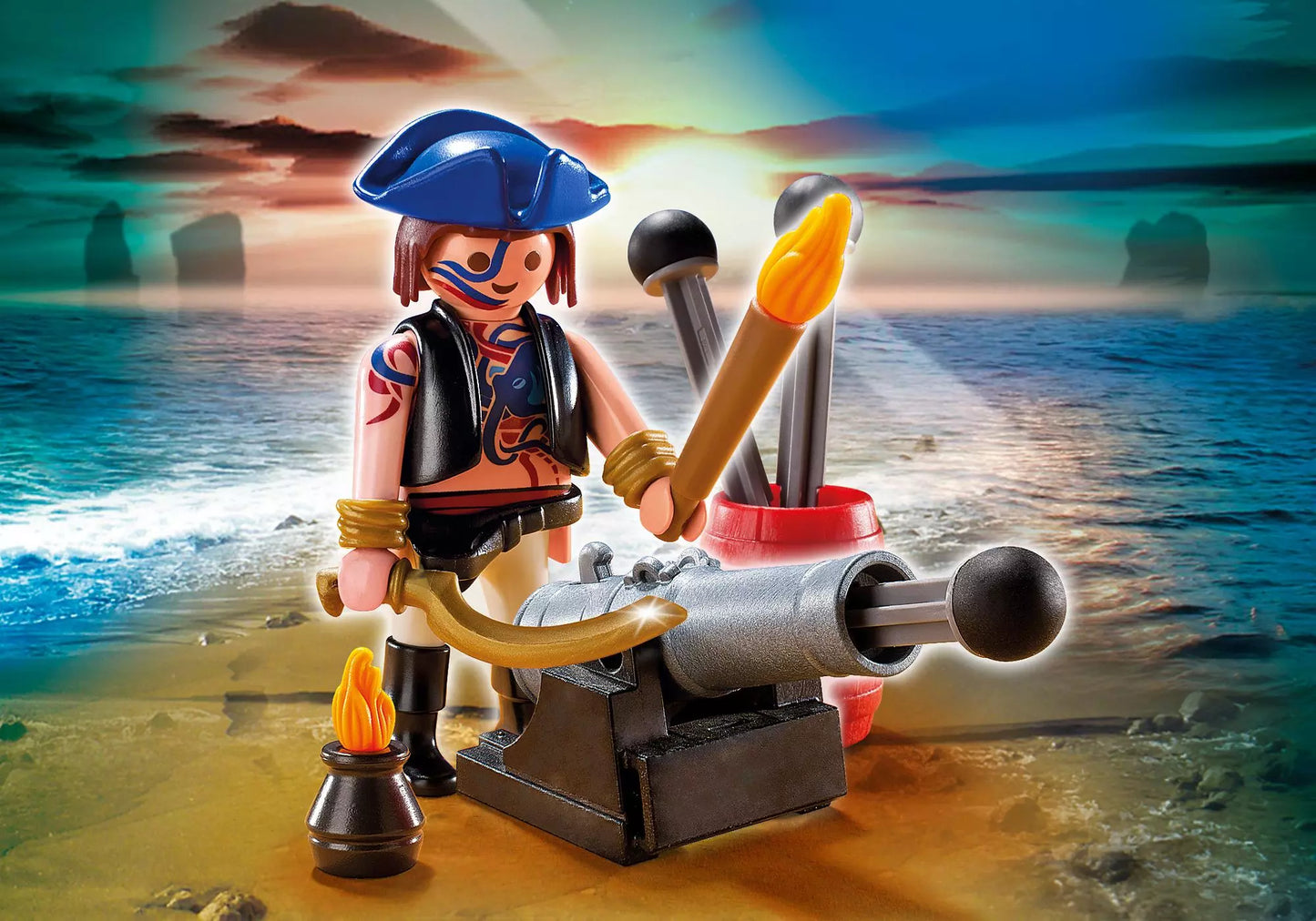Playmobil 5413 Special Plus Piratenangriff mit Kanone - plegobil