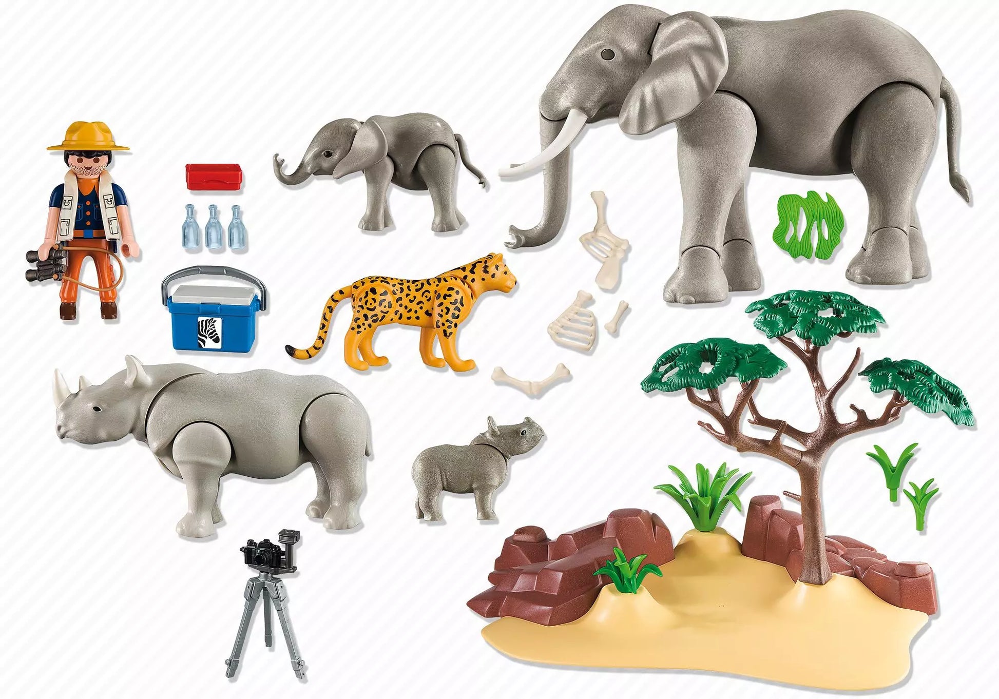 Playmobil 5417 Sammlerstück Wild Life Afrikanische Savannentiere - plegobil