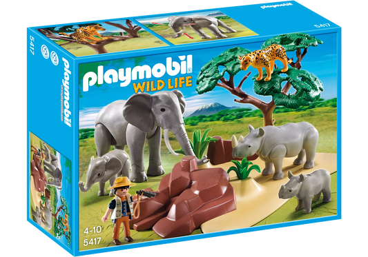Playmobil 5417 Sammlerstück Wild Life Afrikanische Savannentiere - plegobil