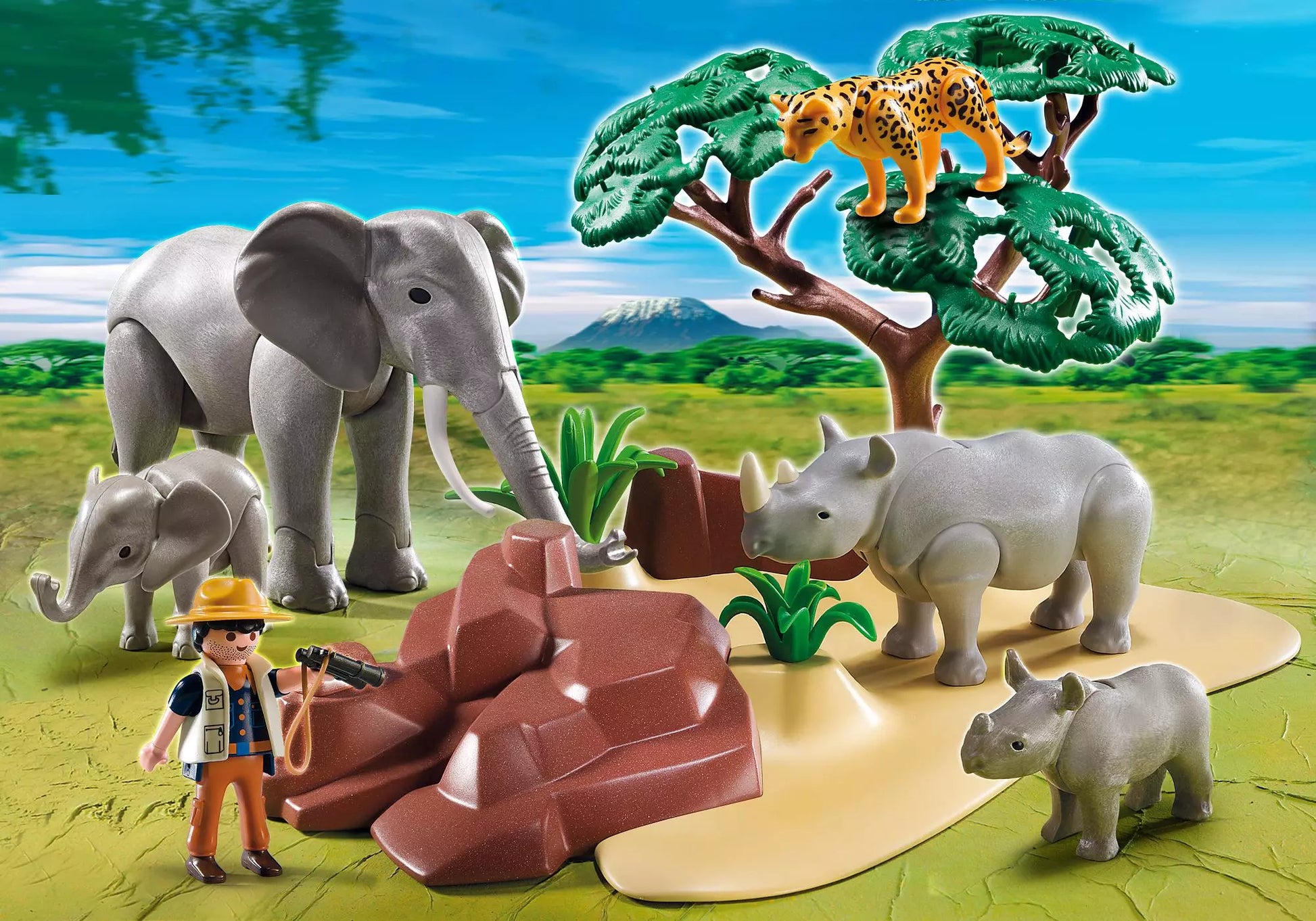 Playmobil 5417 Sammlerstück Wild Life Afrikanische Savannentiere - plegobil