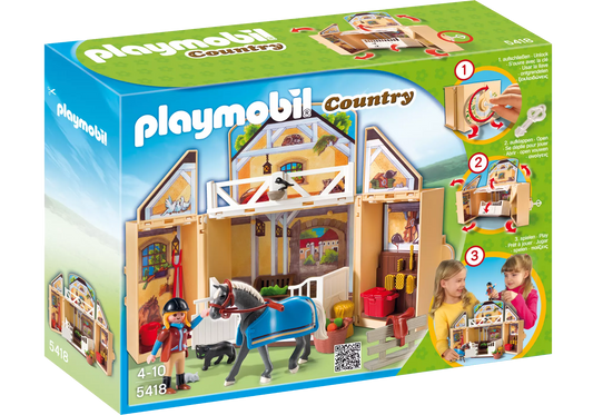 Playmobil 5418 Country Spielbox Reitstall - plegobil