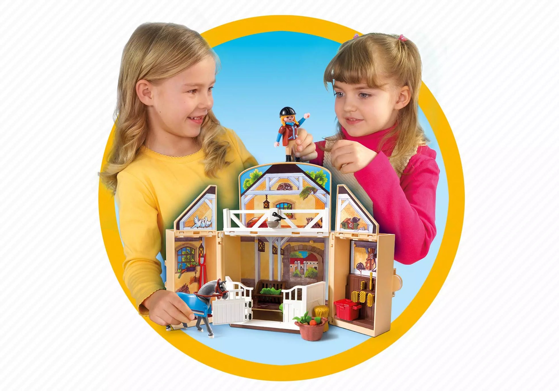 Playmobil 5418 Country Spielbox Reitstall - plegobil