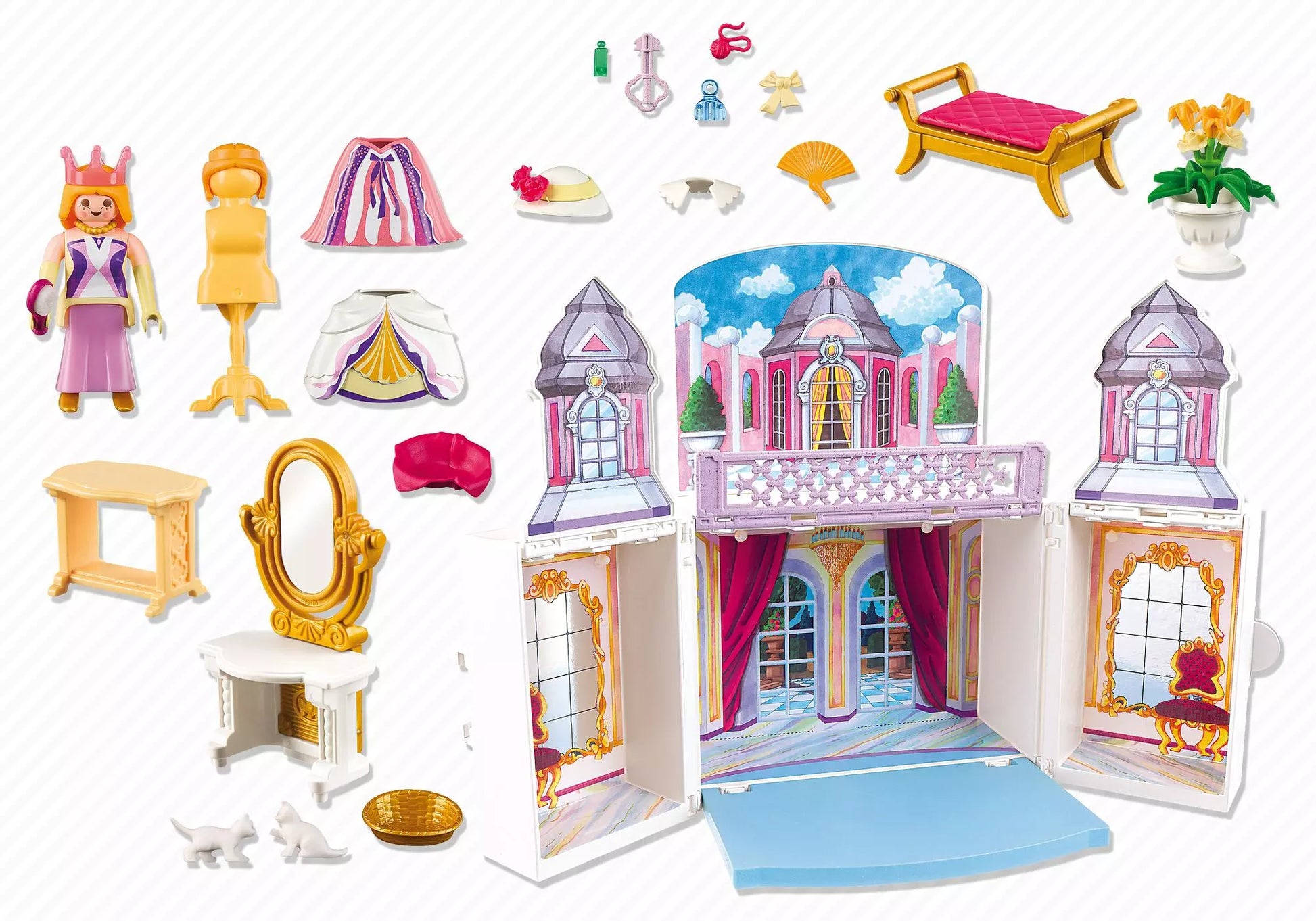 Playmobil 5419 Princess Aufklapp Spiel Box Schlösschen - plegobil