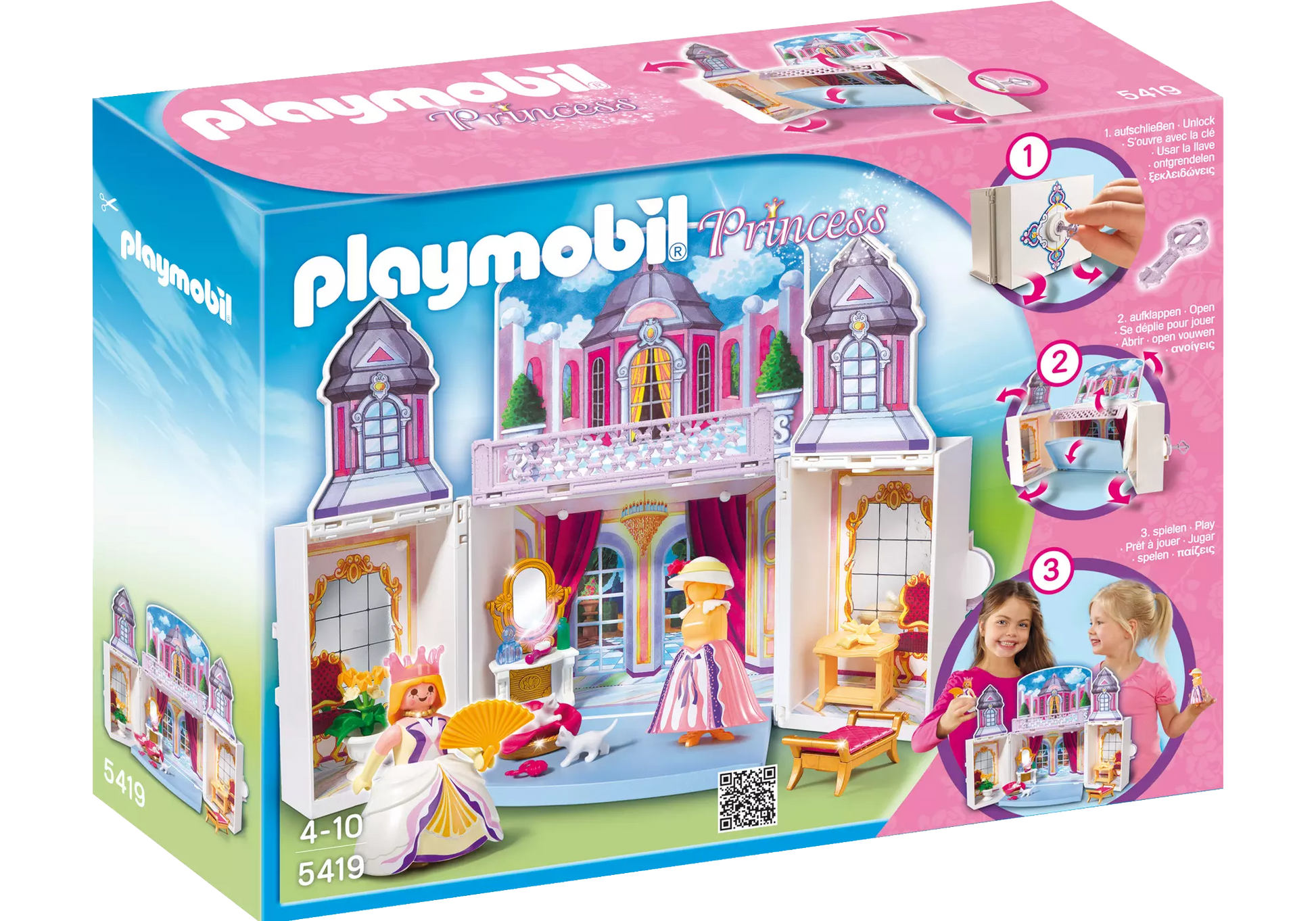 Playmobil 5419 Princess Aufklapp Spiel Box Schlösschen - plegobil