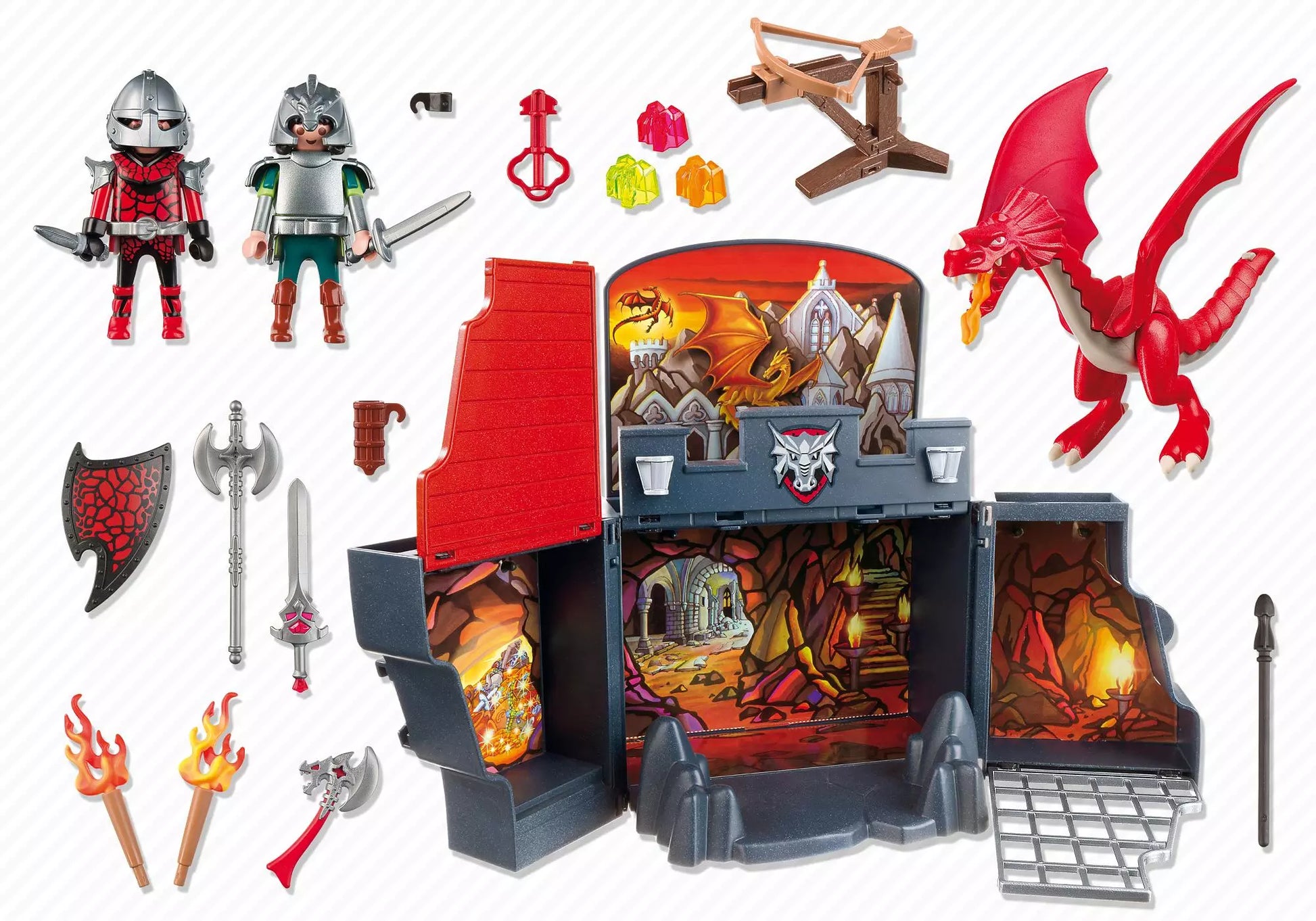 Playmobil 5420 Pirates Spielbox Drachenverlies - plegobil