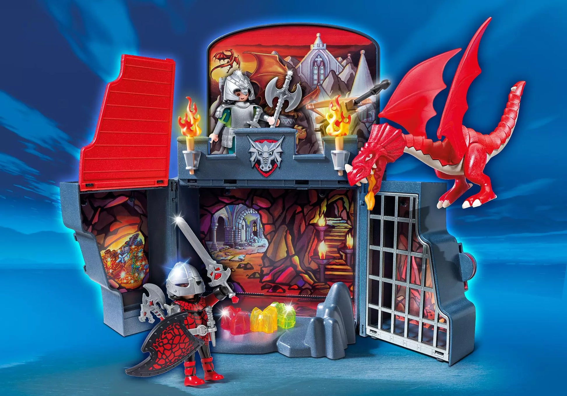Playmobil 5420 Pirates Spielbox Drachenverlies - plegobil