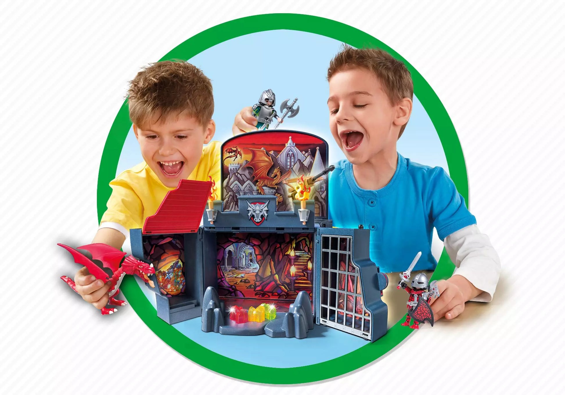 Playmobil 5420 Pirates Spielbox Drachenverlies - plegobil