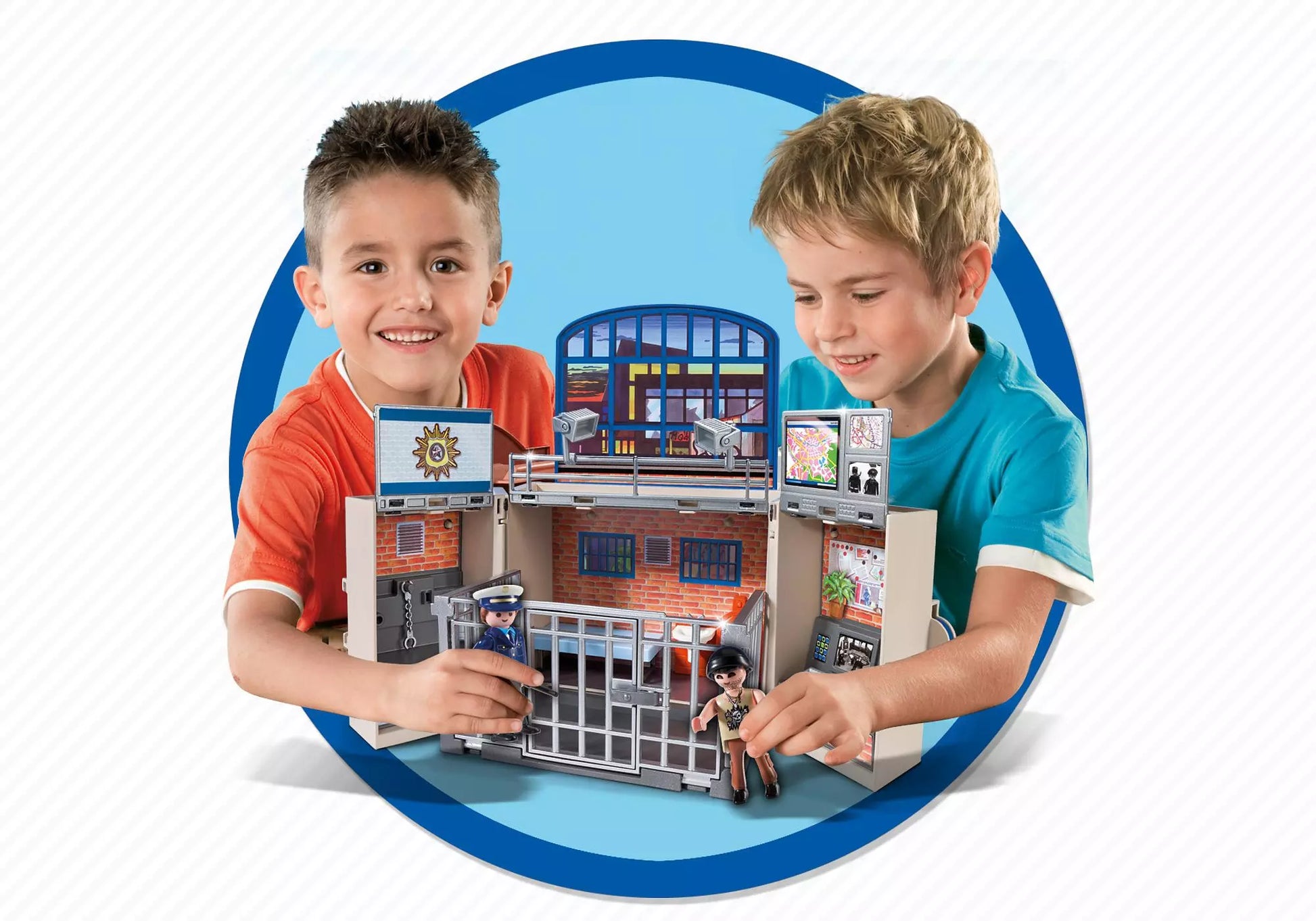 Playmobil 5421 City Action Spielbox Polizeistation - plegobil