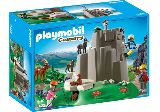 Playmobil 5423 Country Kletterfelsen mit Gebirgstieren - plegobil