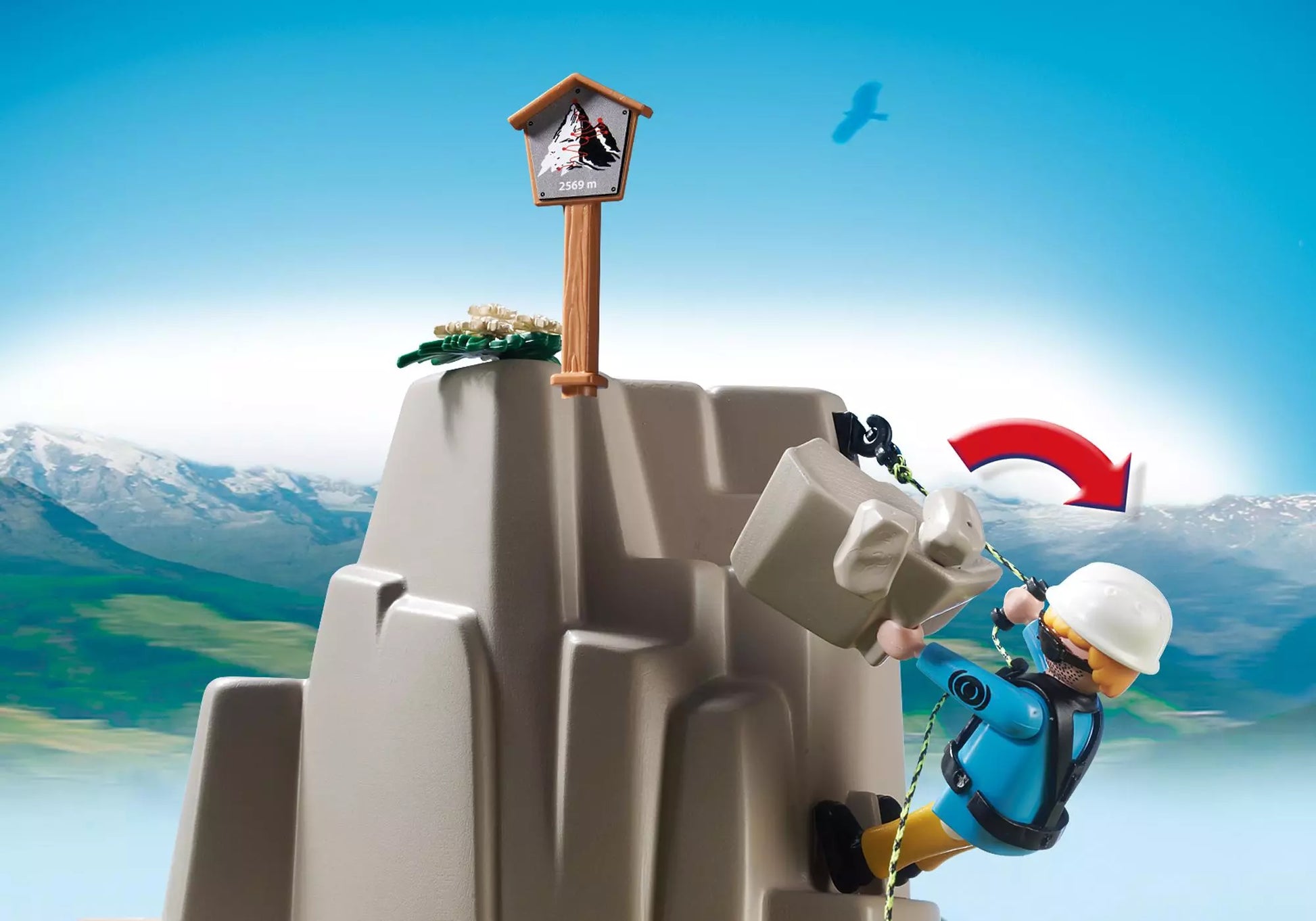 Playmobil 5423 Country Kletterfelsen mit Gebirgstieren - plegobil
