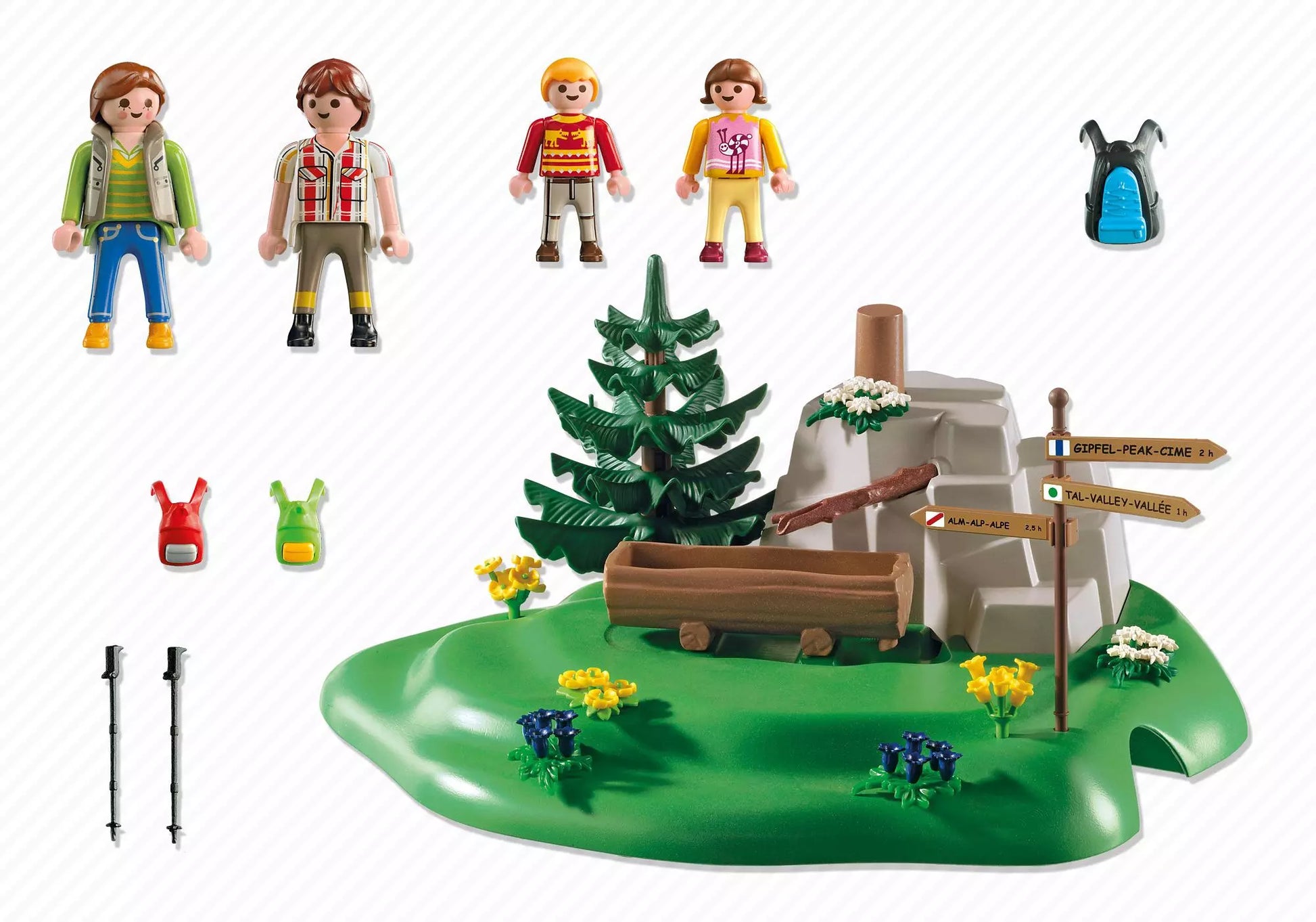 Playmobil 5424 Country Wanderer bei der Gebirgsquelle - plegobil