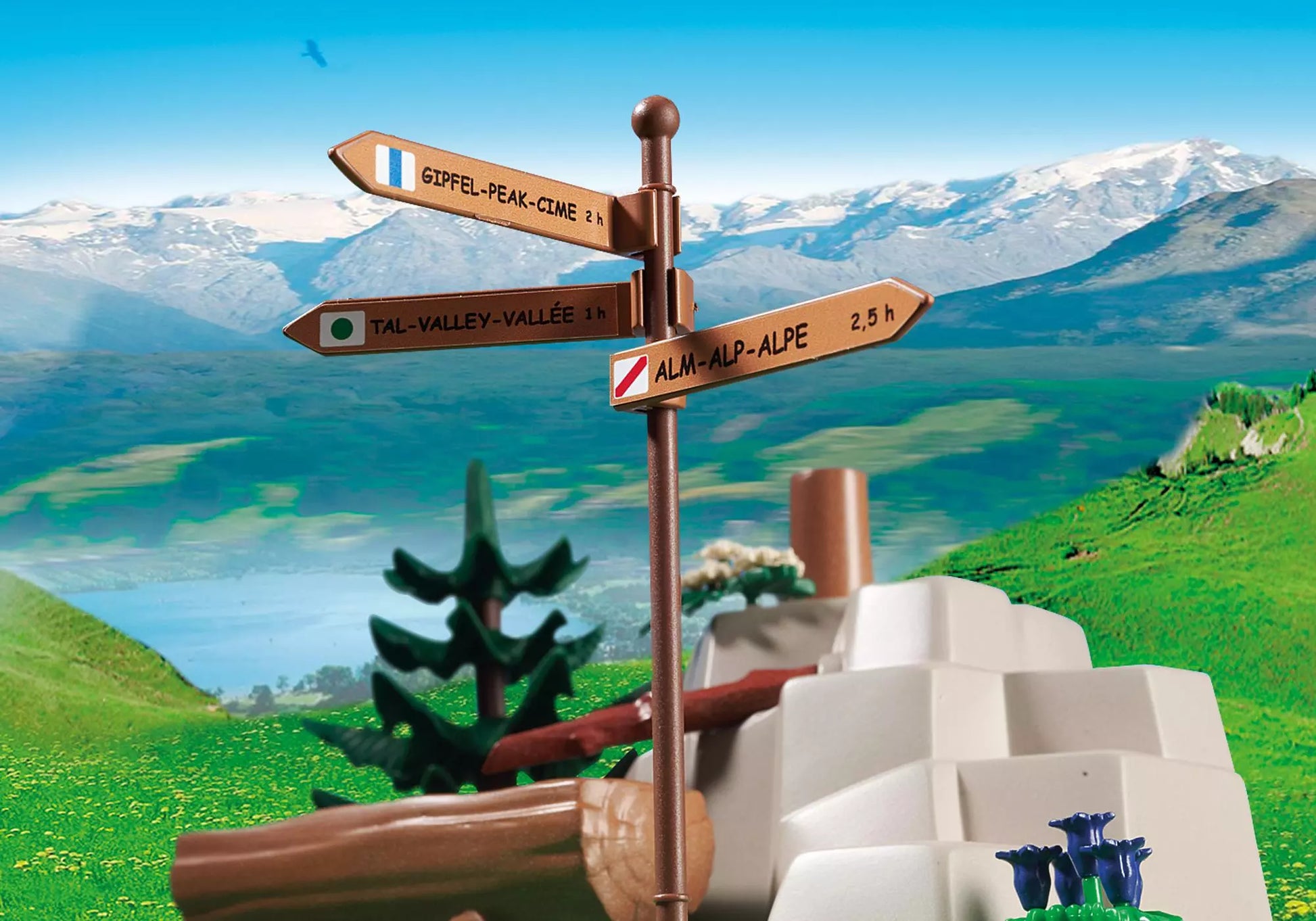 Playmobil 5424 Country Wanderer bei der Gebirgsquelle - plegobil