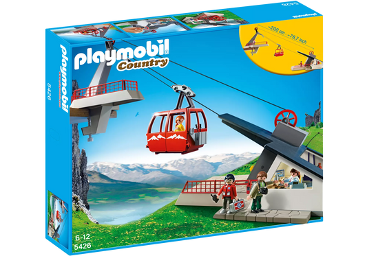 Playmobil 5426 Country Seilbahn mit Bergstation - plegobil