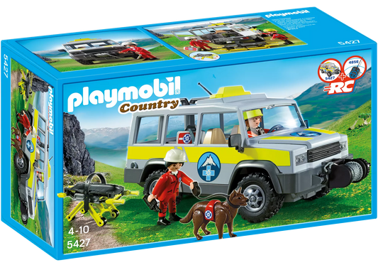 Playmobil 5427 Country Einsatzfahrzeug der Bergrettung - plegobil