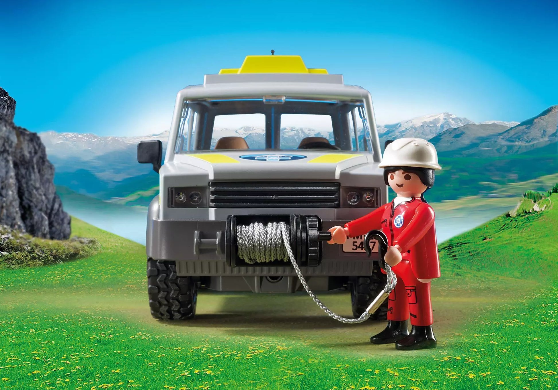 Playmobil 5427 Country Einsatzfahrzeug der Bergrettung - plegobil