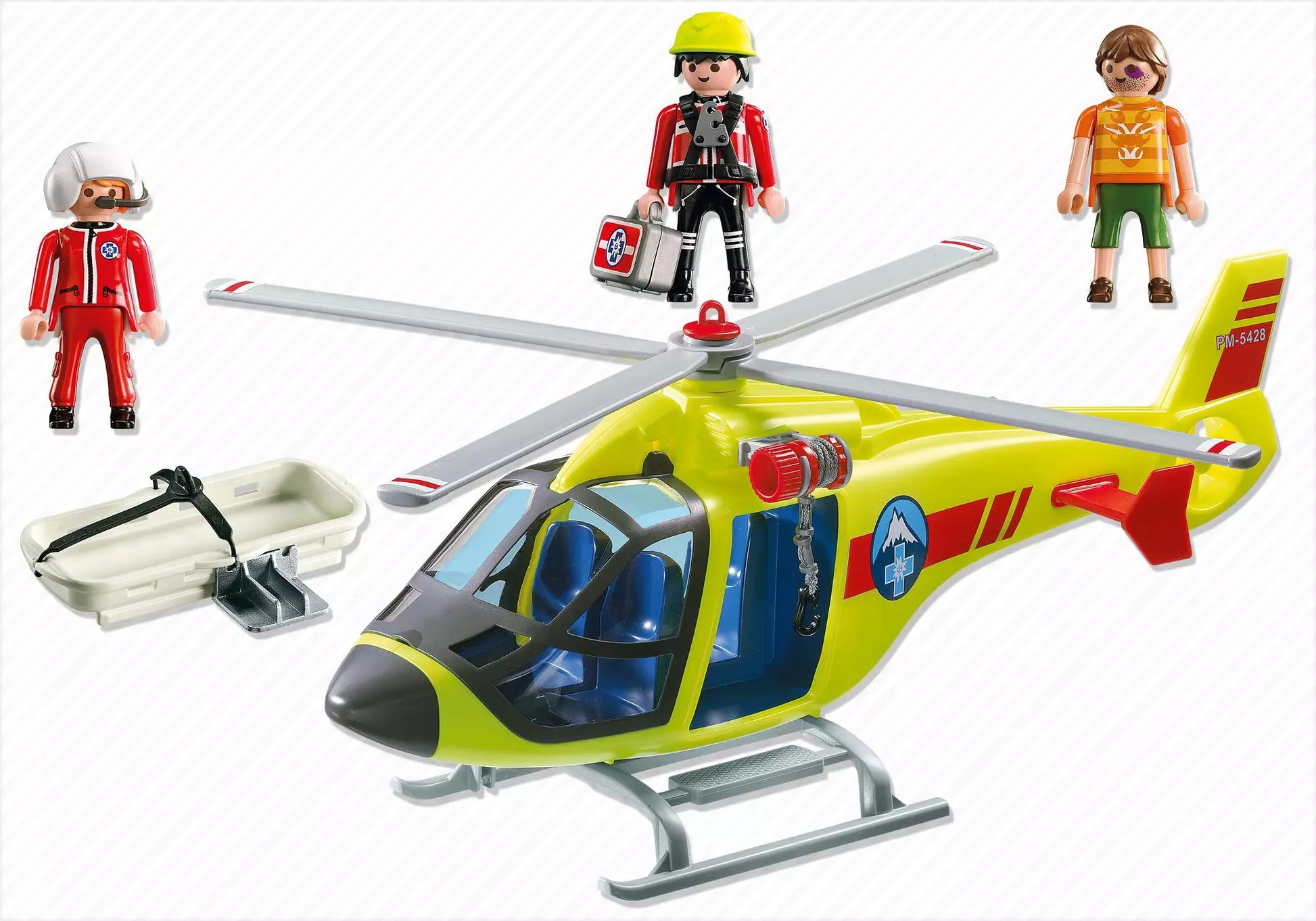 Playmobil 5428 Country Helikopter der Bergrettung - plegobil
