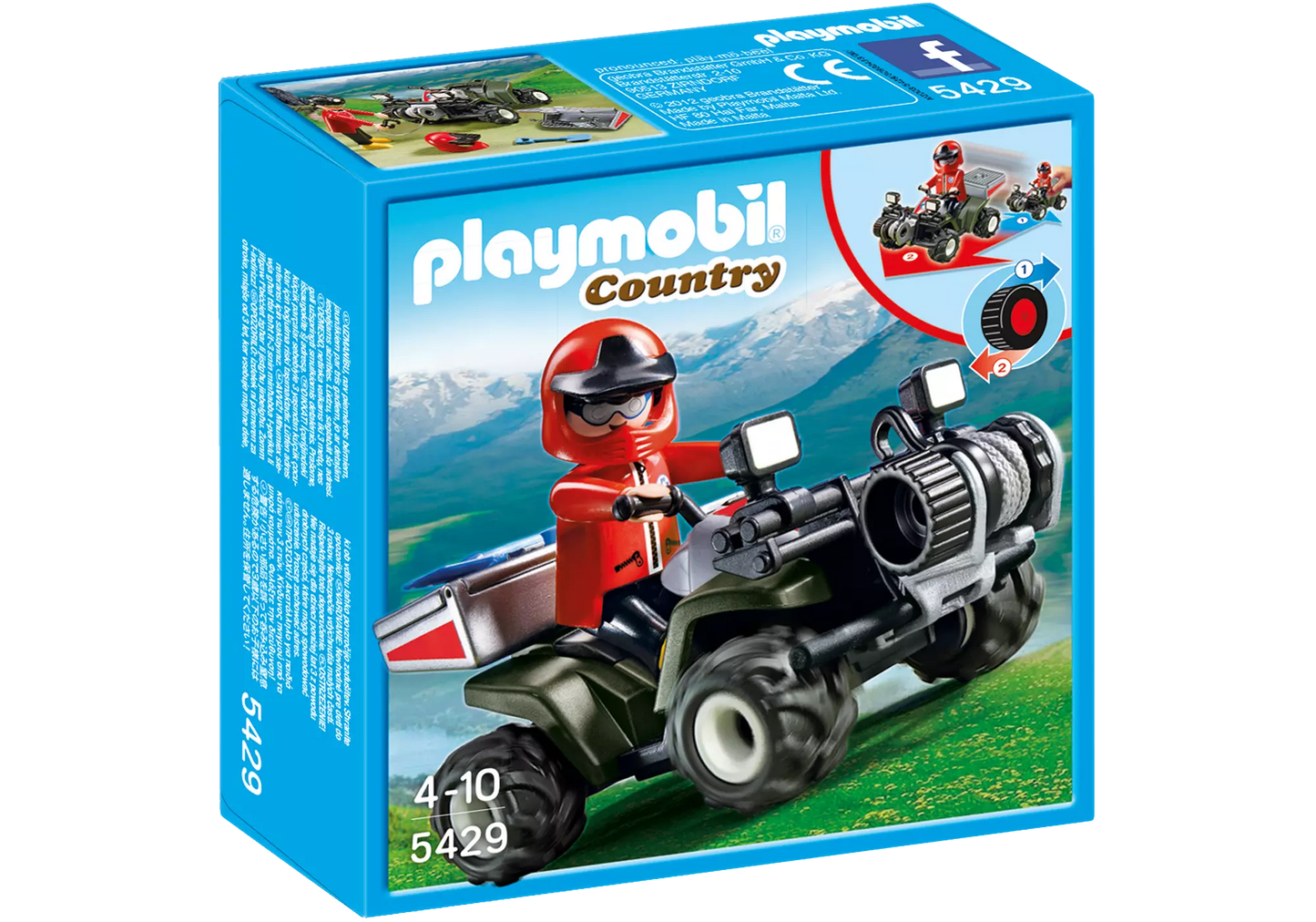 Playmobil 5429 Country Bergrettungs-Quad - plegobil