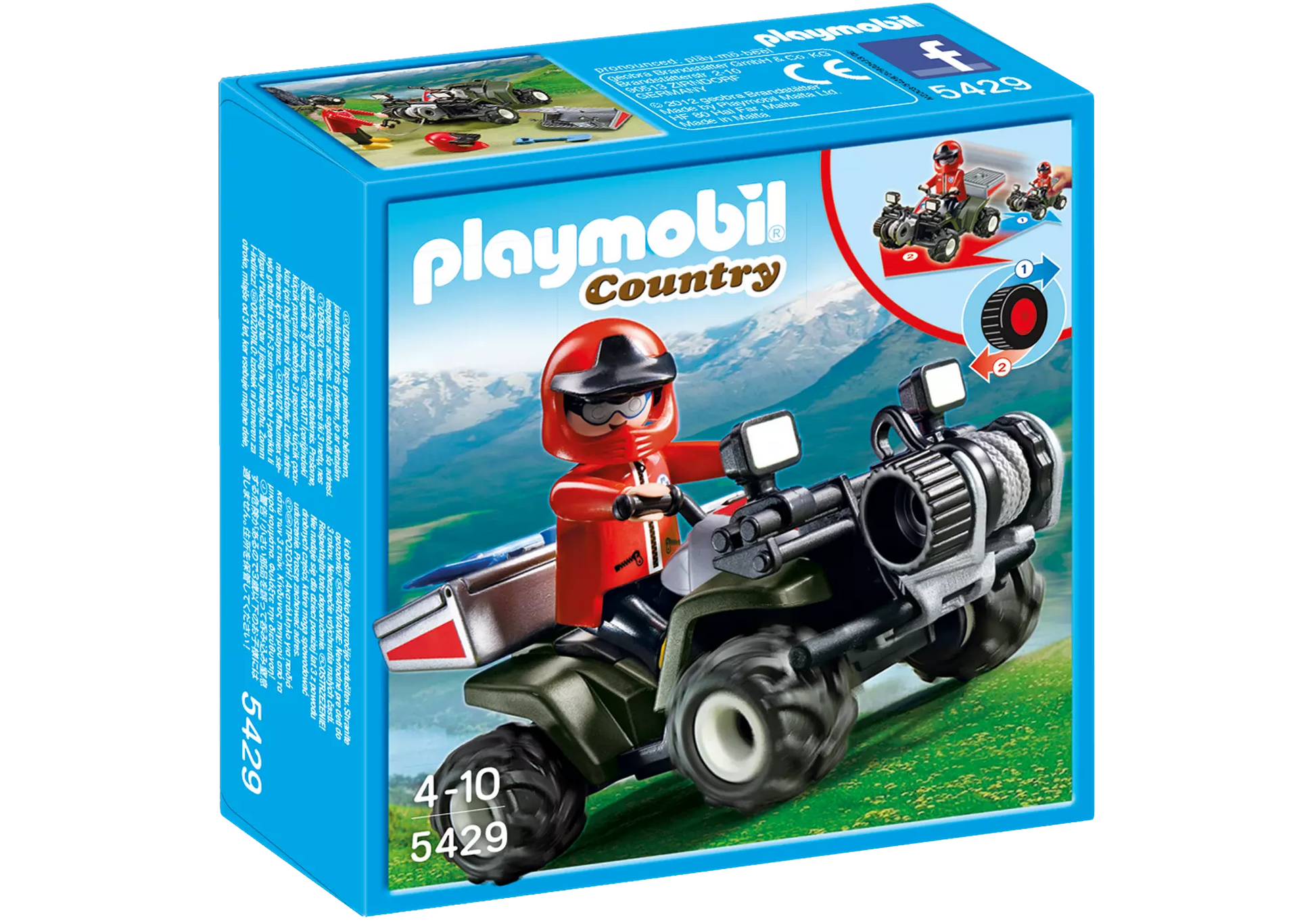 Playmobil 5429 Country Bergrettungs-Quad - plegobil
