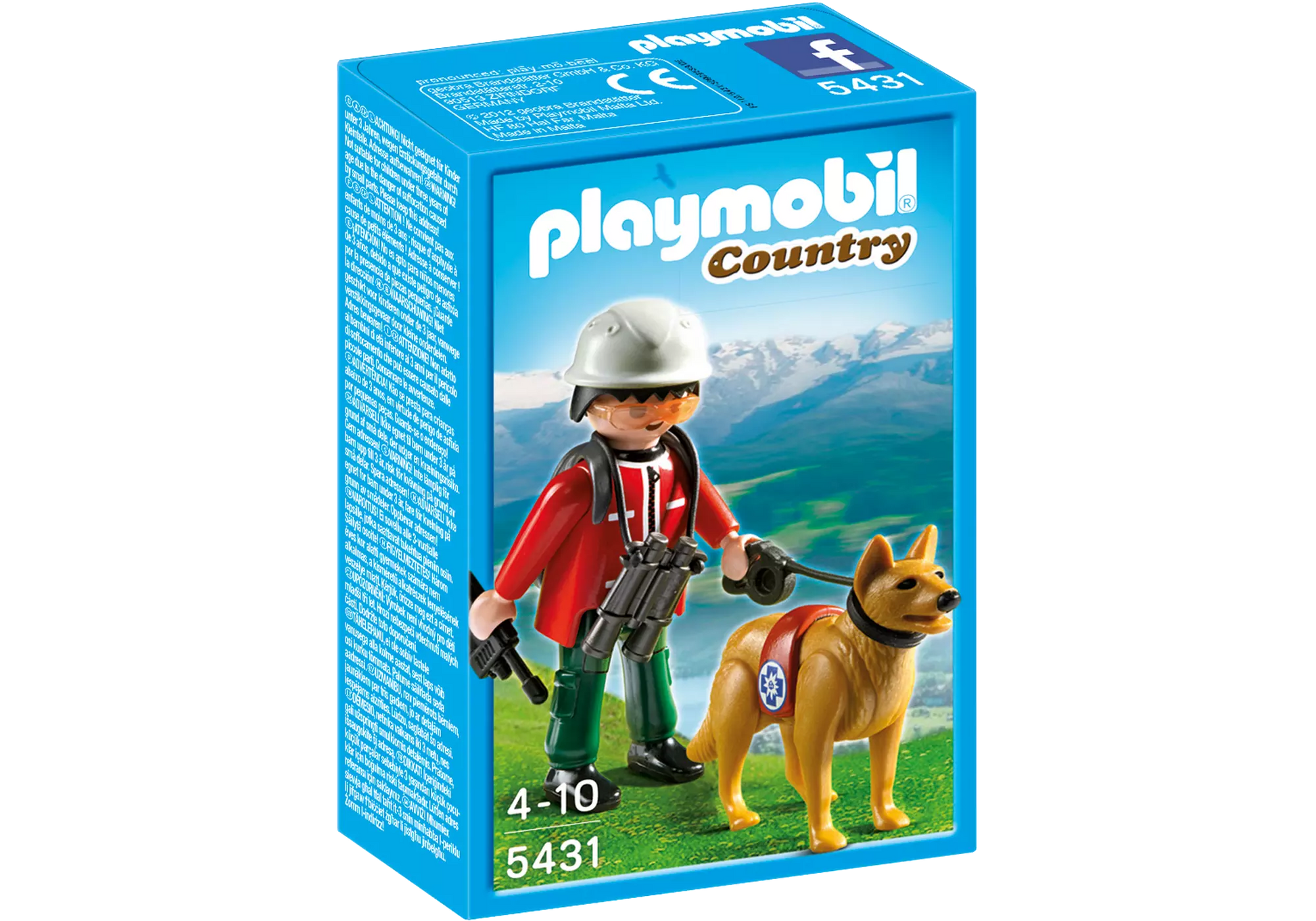 Playmobil 5431 Country Bergretter mit Hund - plegobil
