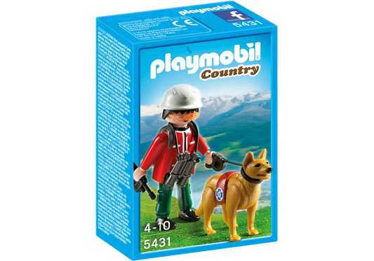 Playmobil 5431 Country Bergretter mit Hund - plegobil