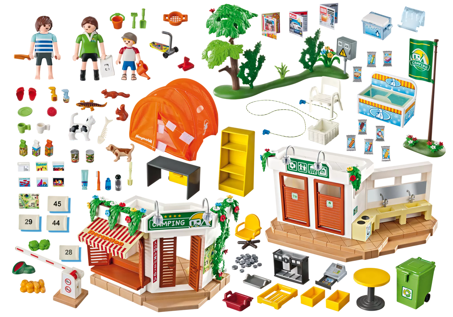 Playmobil 5432 Summer Fun Großer Campingplatz - plegobil