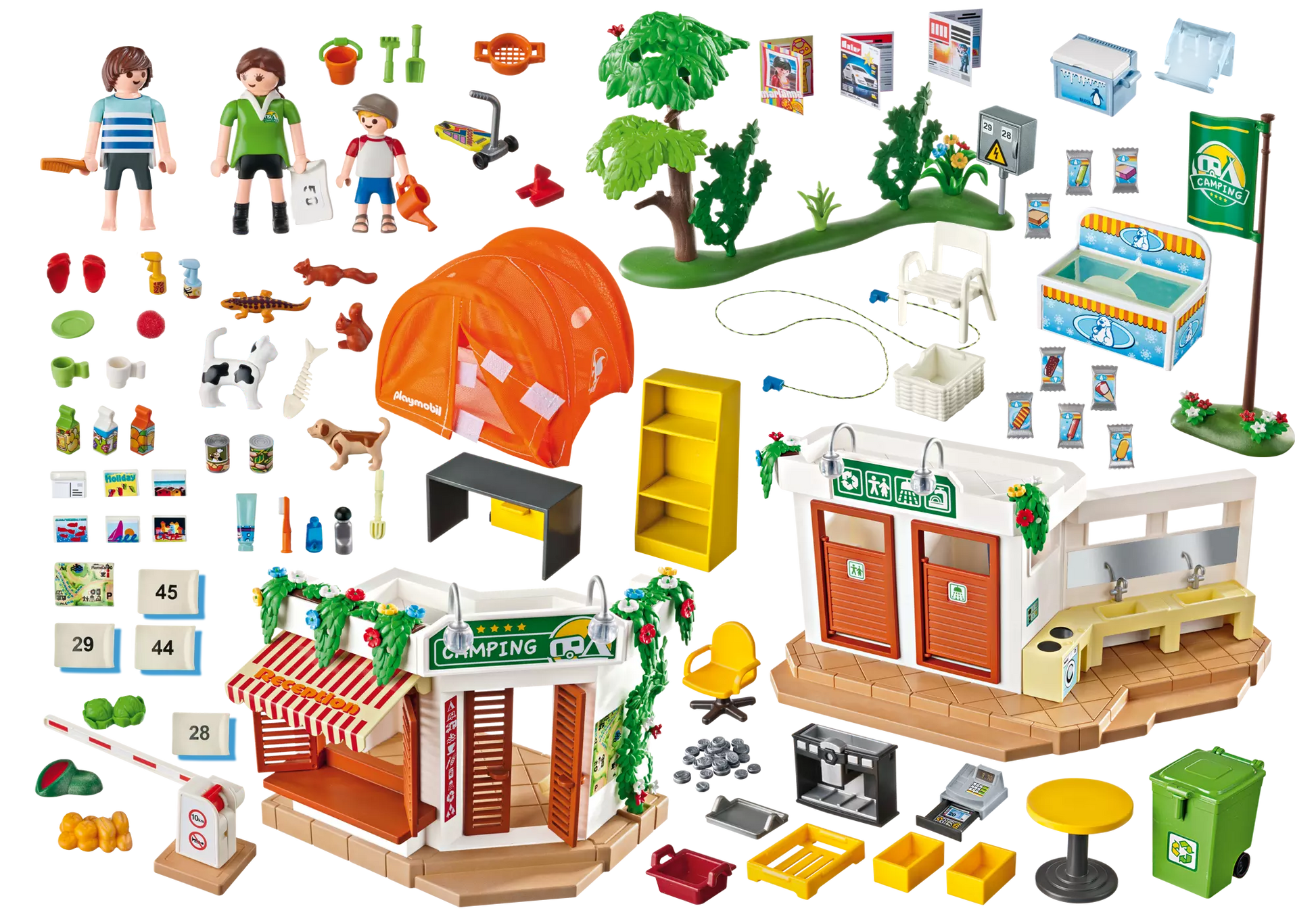Playmobil 5432 Summer Fun Großer Campingplatz - plegobil