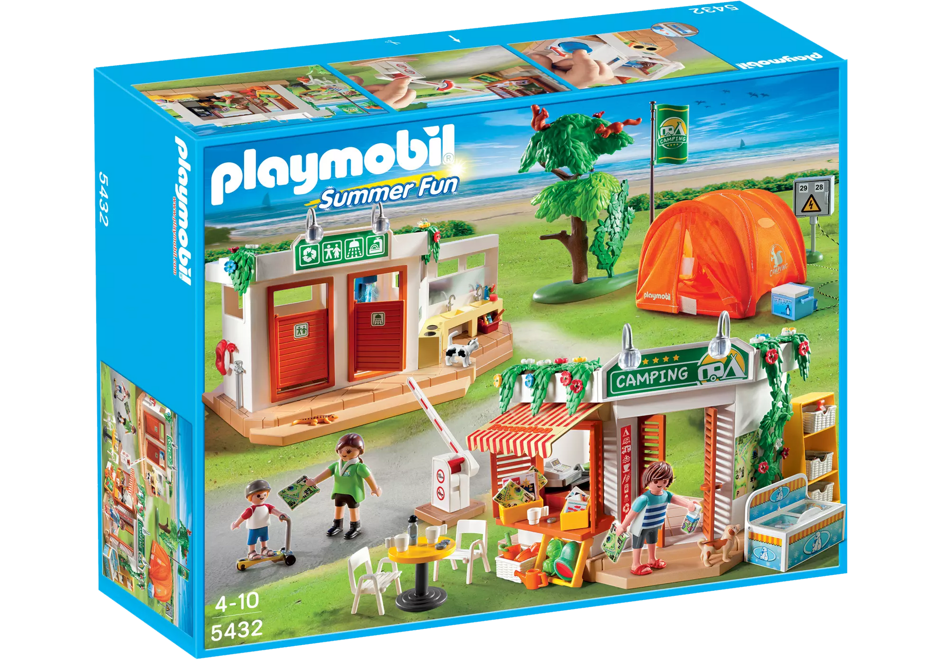 Playmobil 5432 Summer Fun Großer Campingplatz - plegobil